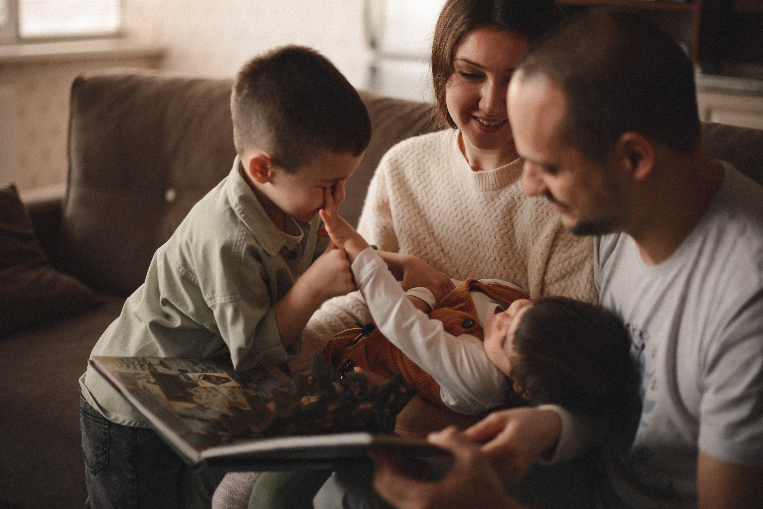 Новый год в кругу семьи 22-23. Семейный фотограф в г. Ставрополь, Сорокина Мария