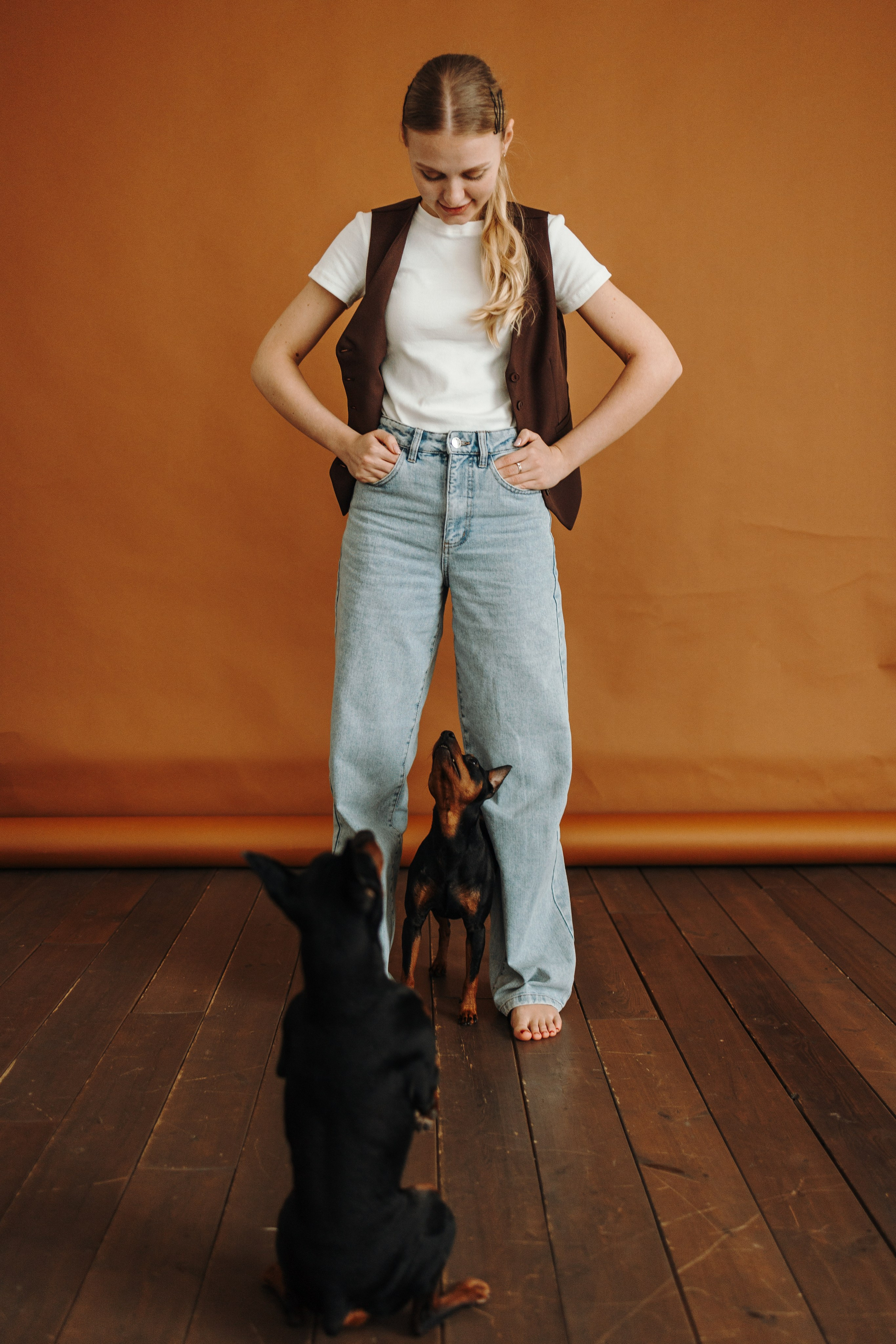 Катя и ее мальчики. Фотограф — Анималист | Санкт-Петербург