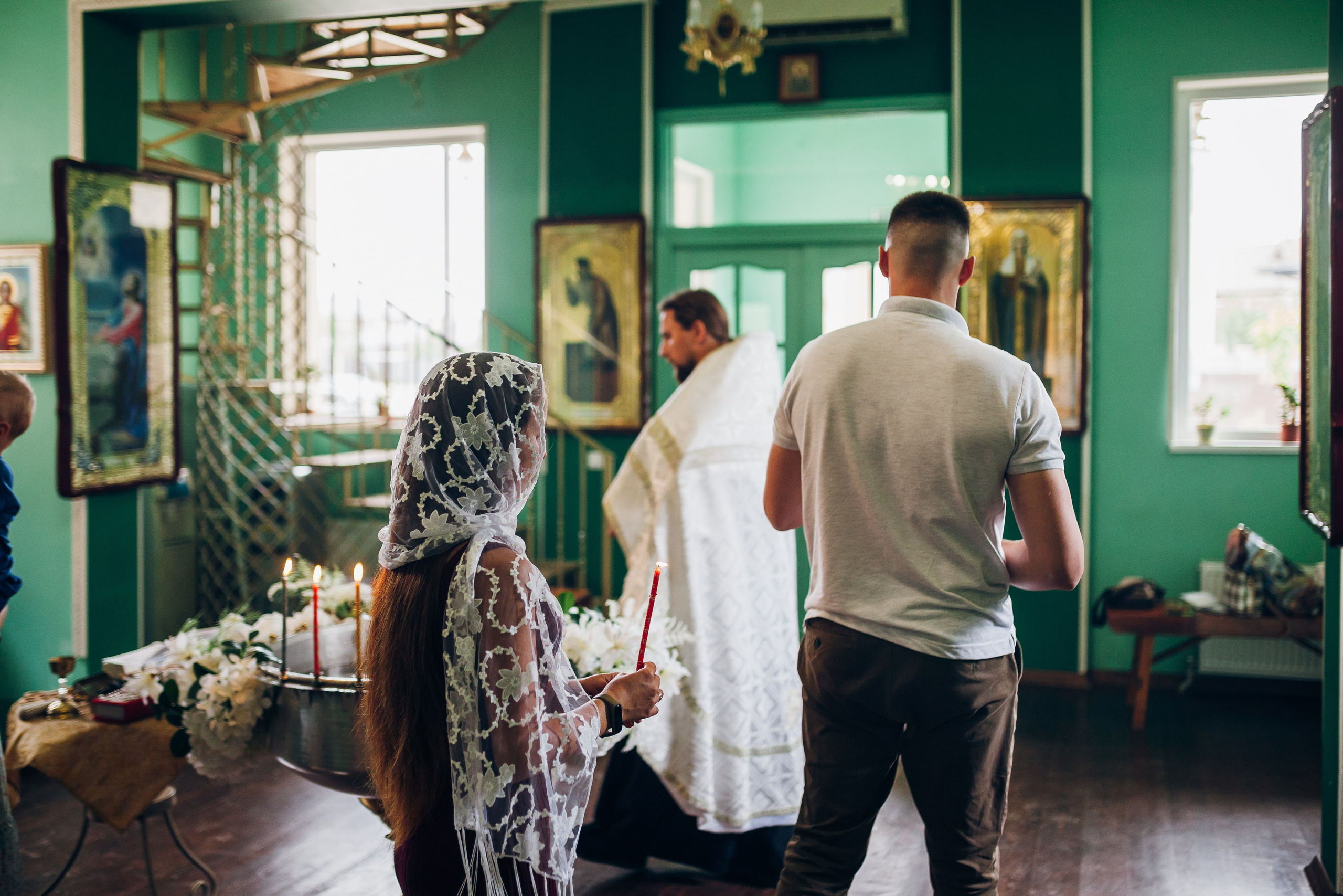 Крещение. Фотограф Денис Денисов