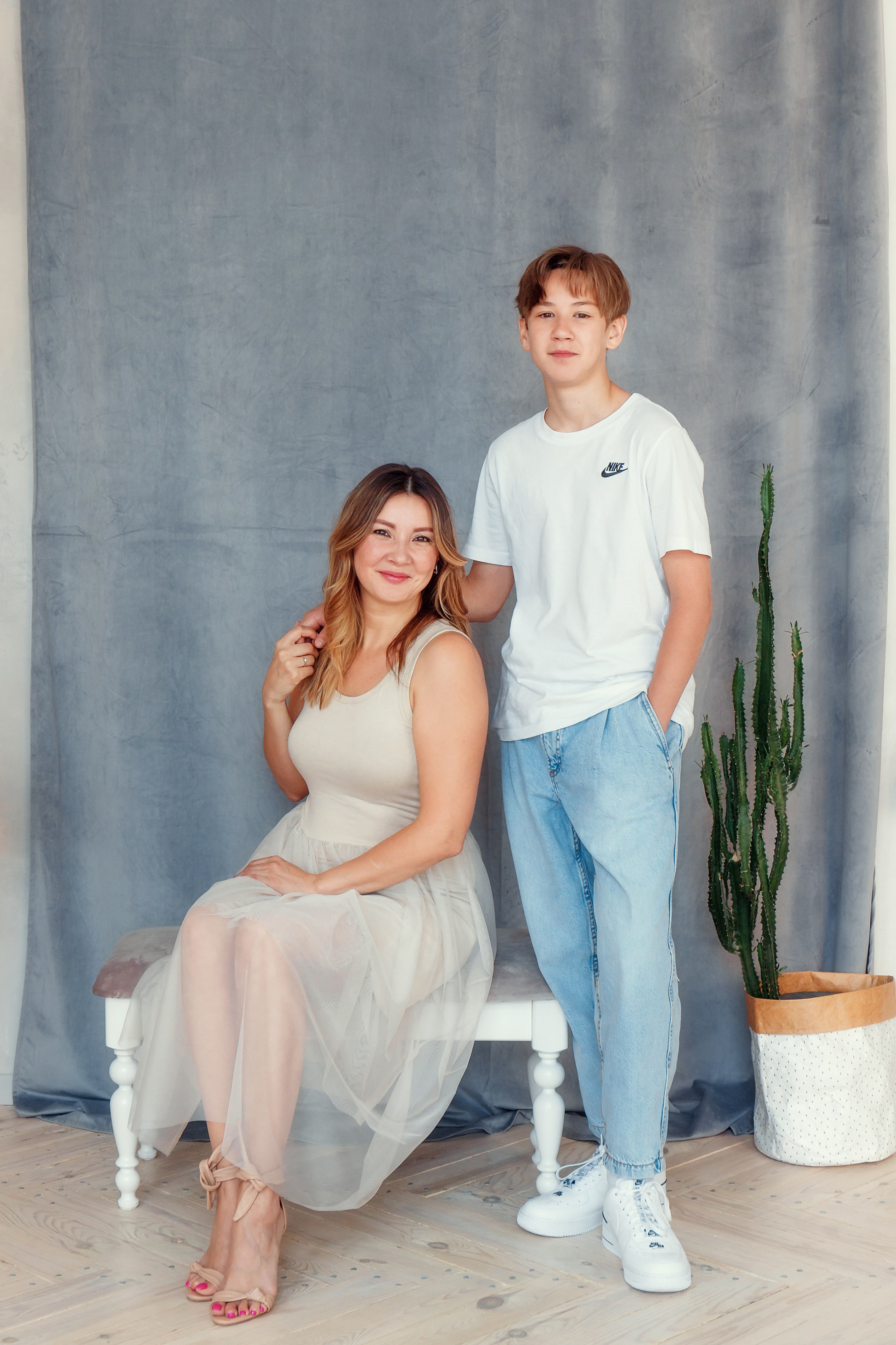 Семейная фотосессия в студии. Фотограф и видеограф Елена Пахомова Москва