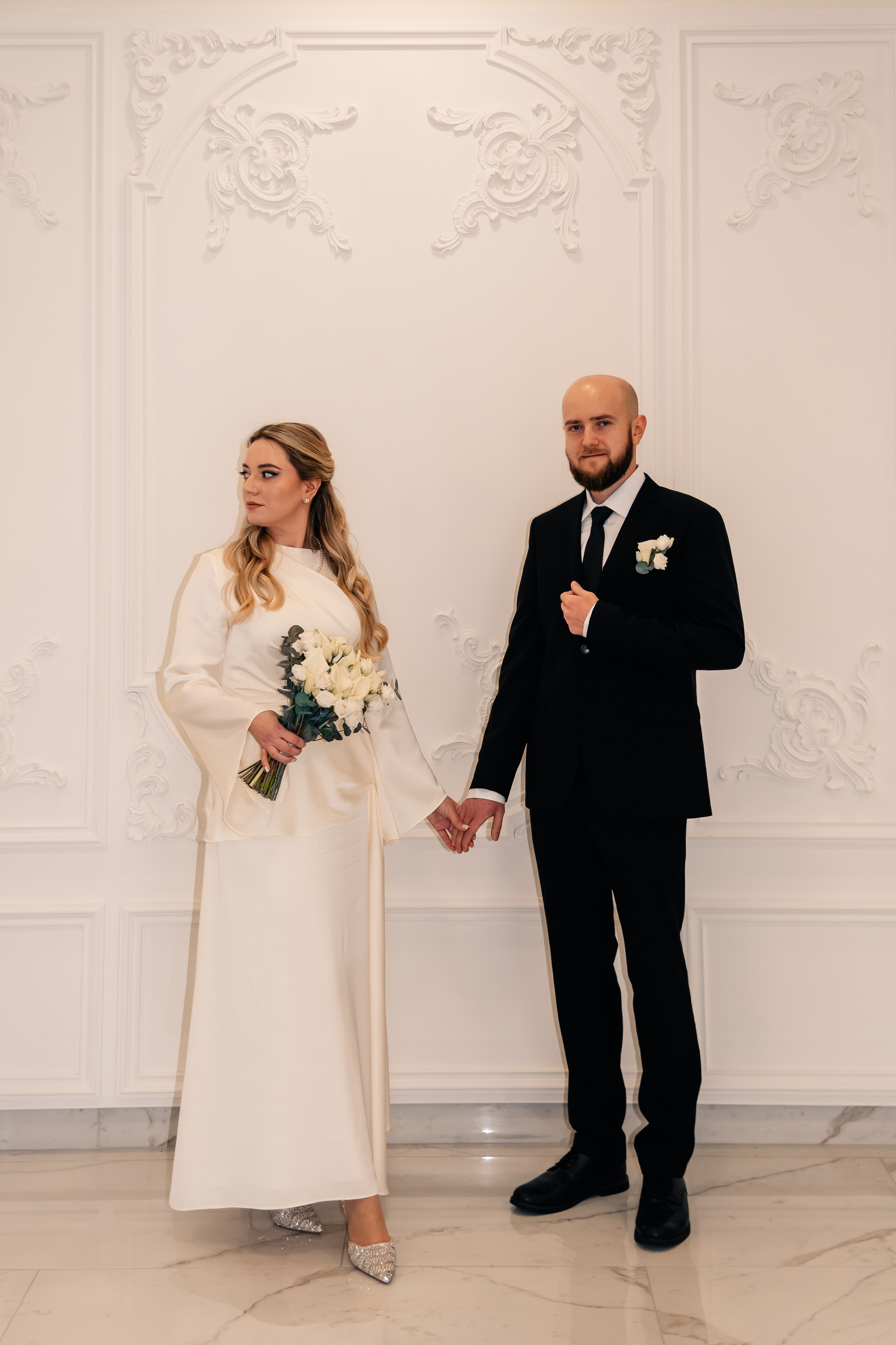 Трогательная роспись в Митинском загсе. Свадебный фотограф в Москве Анна Сдобнова