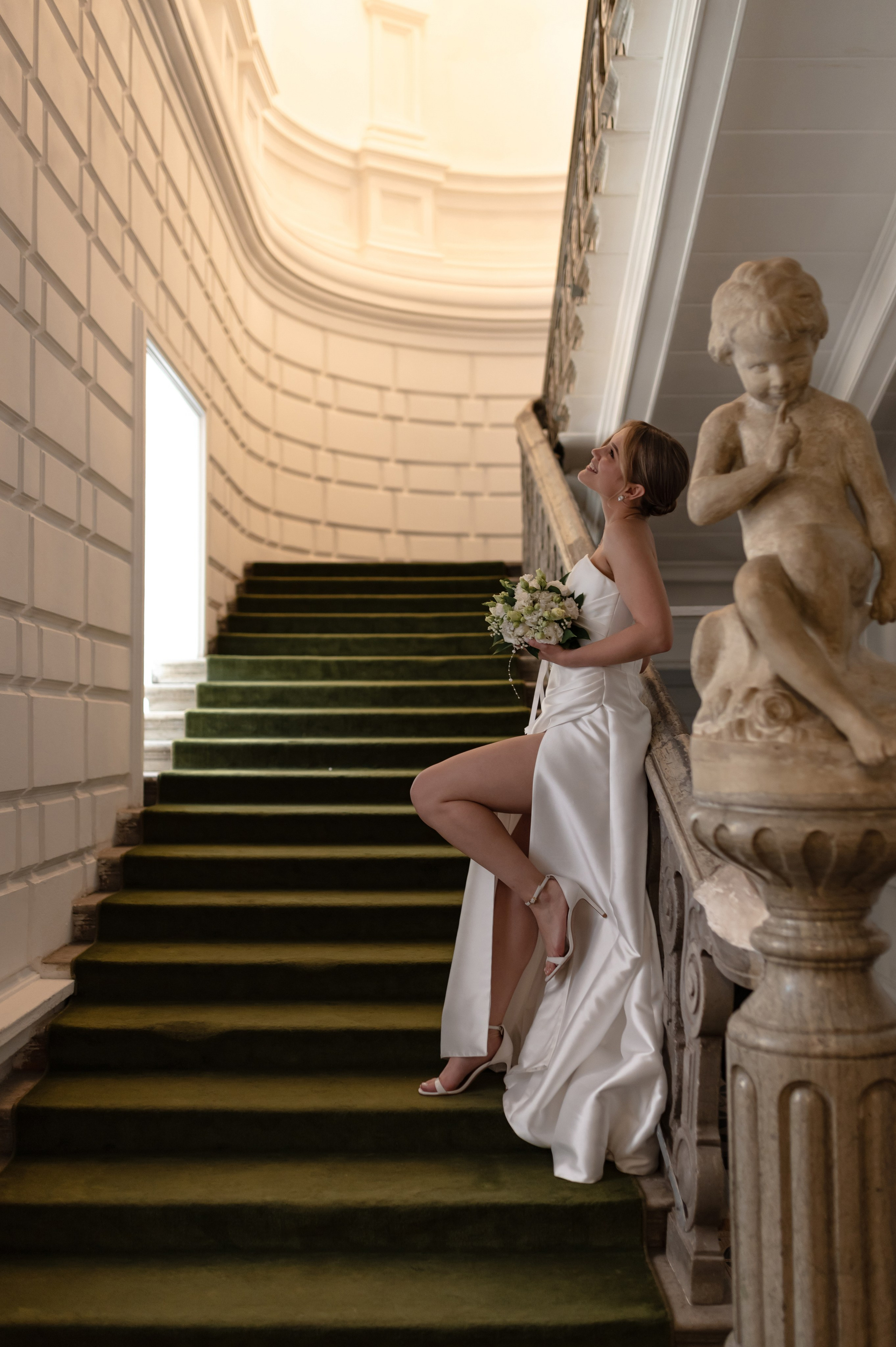 Полина и Егор. Особняк Спиридонова. Свадебный фотограф Москва и Санкт-Петербург. Анастасия Чудина