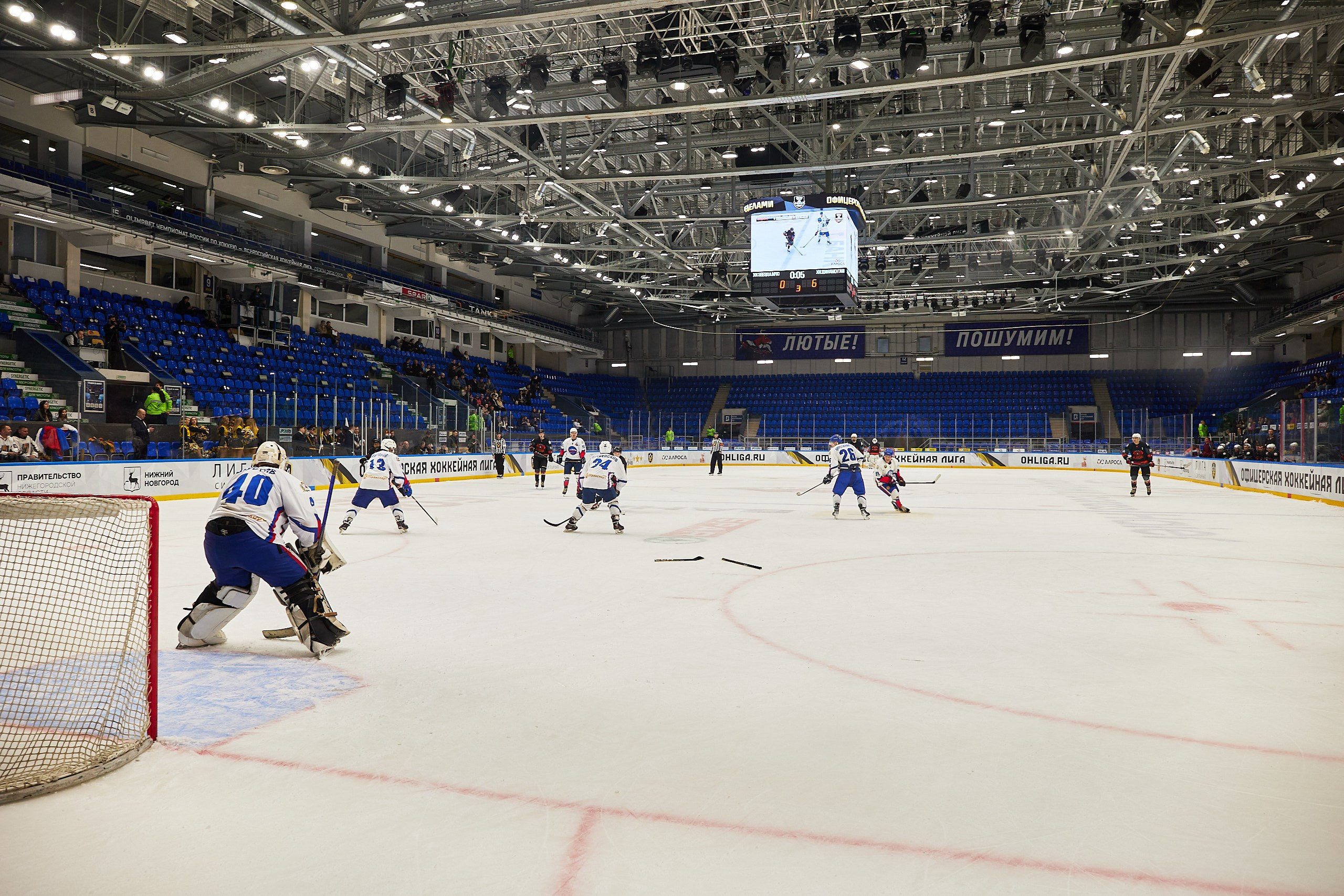 Репортаж. Офицерская хоккейная лига 2025 год. Спортивный фотограф Некрасов Денис