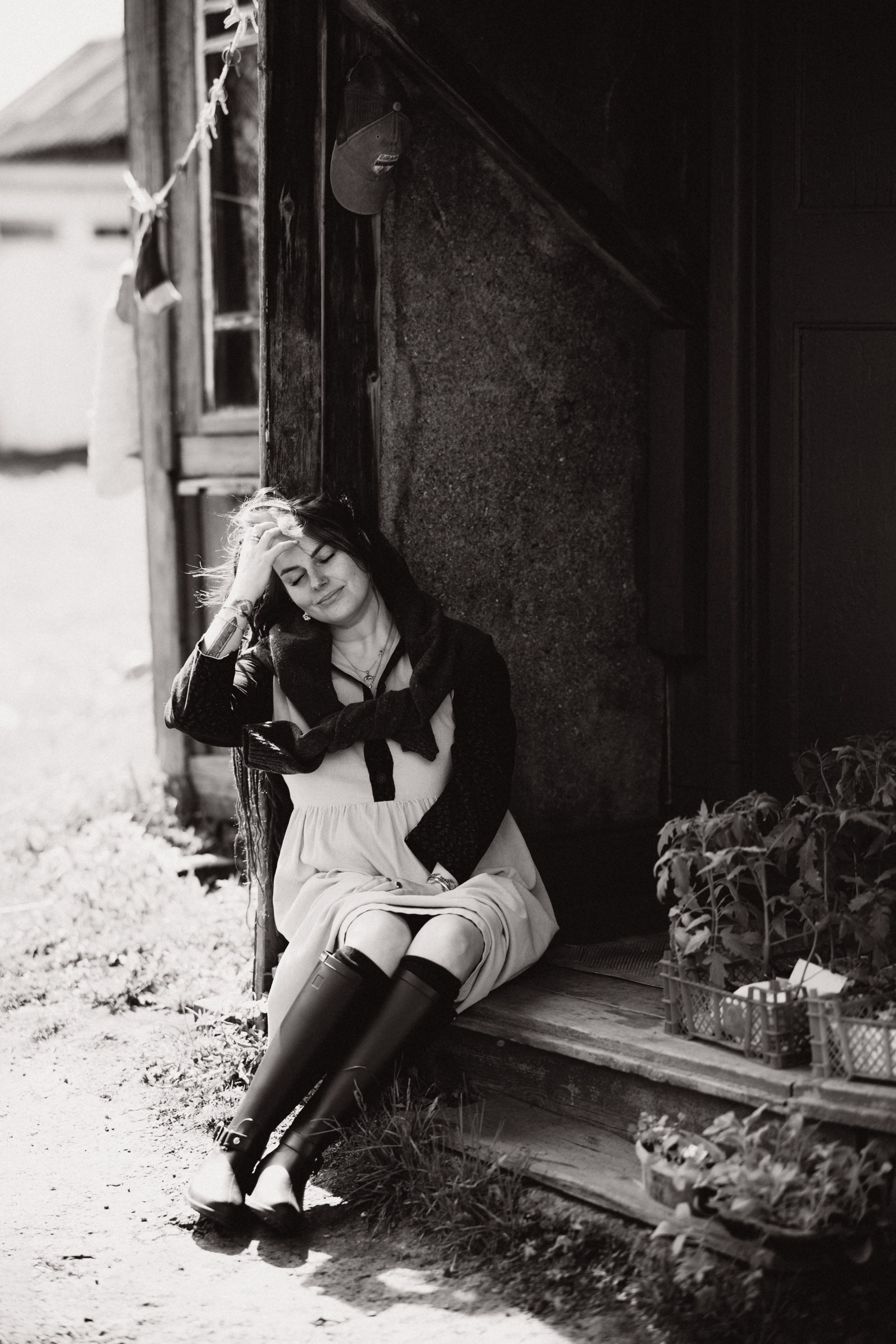 Лето у бабушки. Семейный свадебный фотограф Екатеринбург Первоуральск Шарнина Алёна