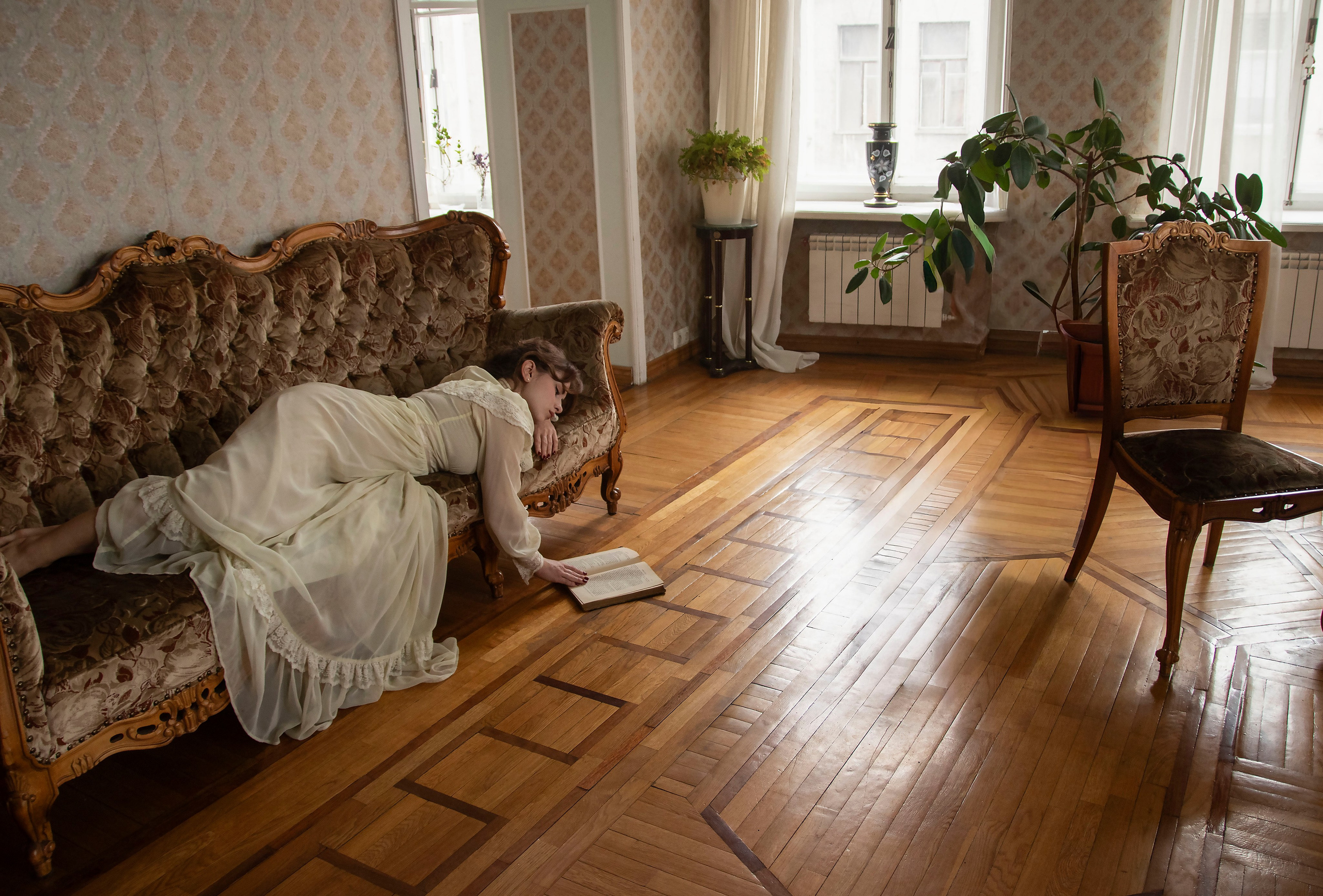 Уютный портрет в непринужденной обстановке. Портретный фотограф в Санкт-Петербурге Савельева Ольга