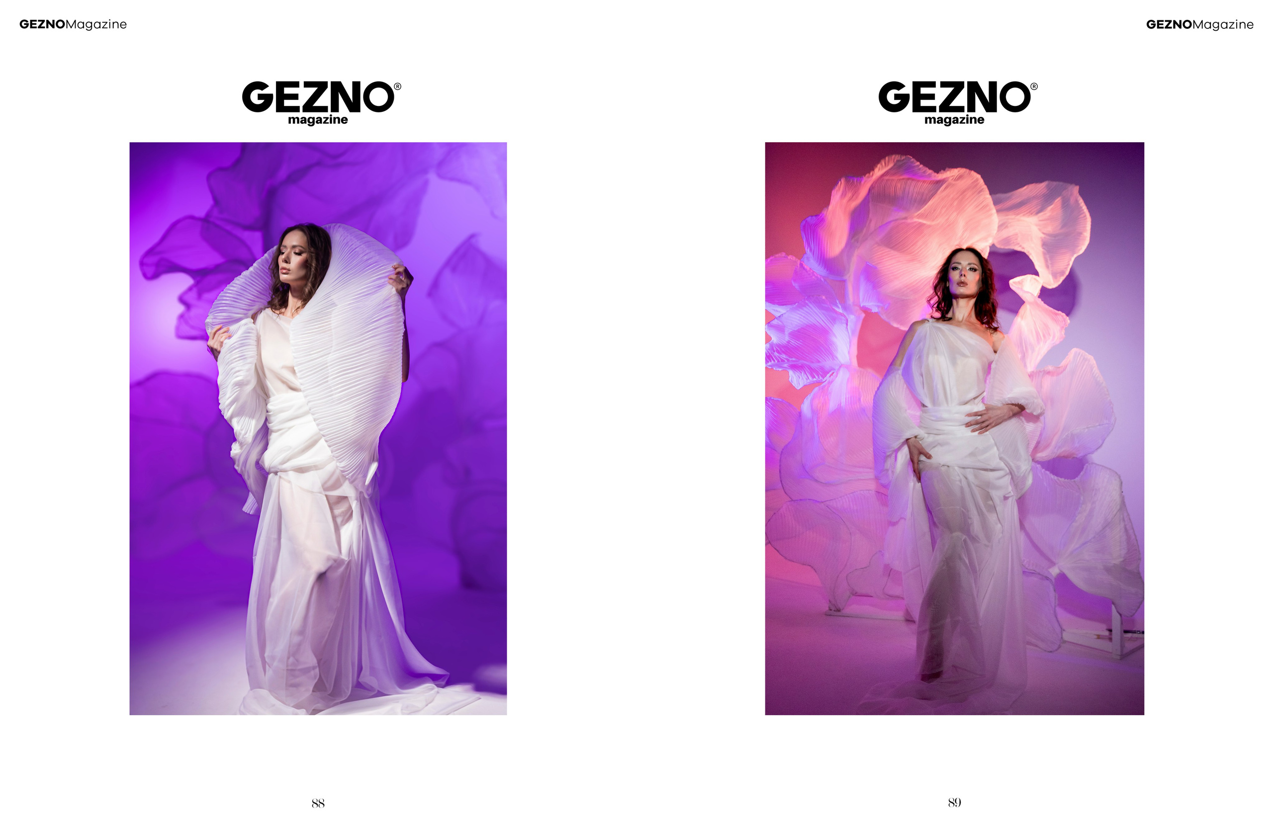 Студийная сьемка. Публикация в GENZO magazine. Портретный фотограф в Санкт-Петербурге Савельева Ольга