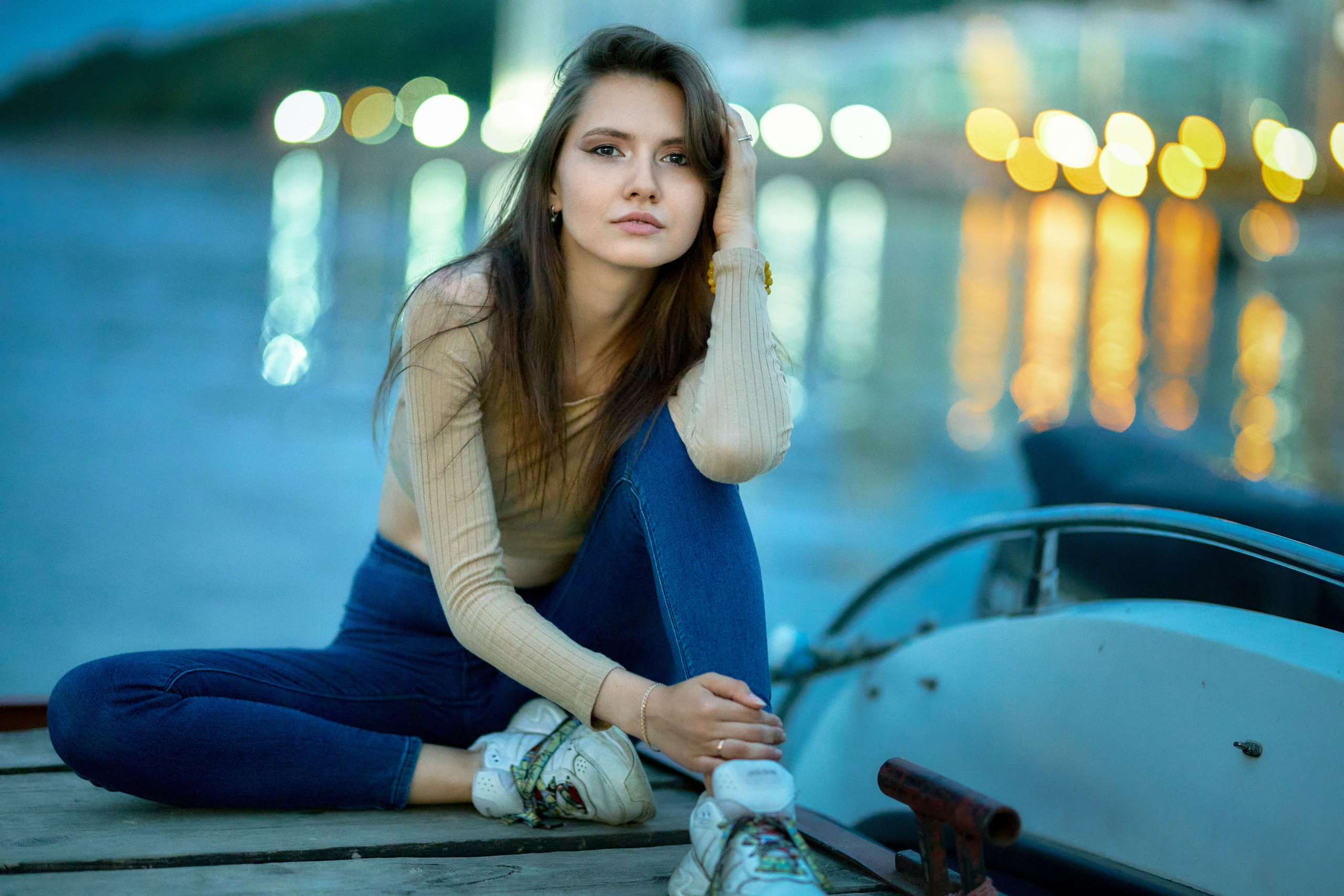 Прогулочная фотосессия по вечерним Чебоксарам, набережная, Чувашия. Владимир Суздалов (ProMaXe) — Портретный фотограф, тематические фотосессии в Чебоксарах