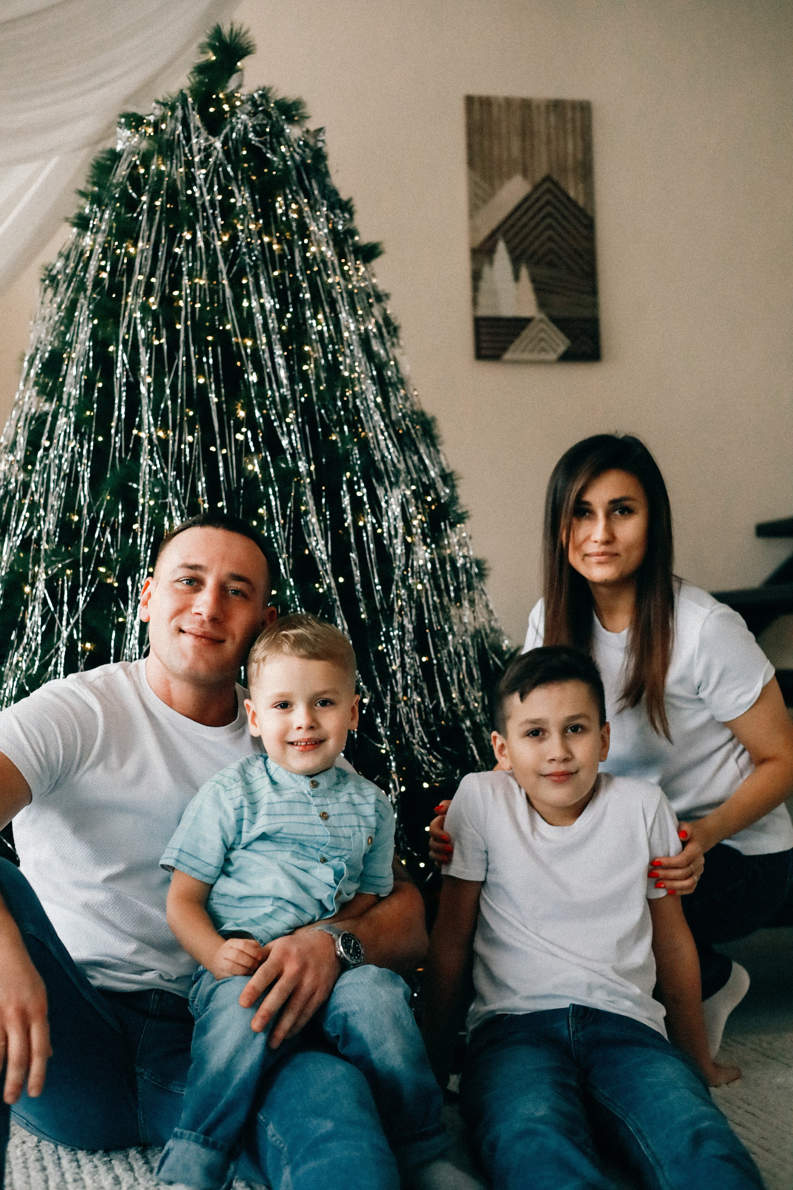 Катя, Витя, Никита и Платоша. Фотограф София Комкина