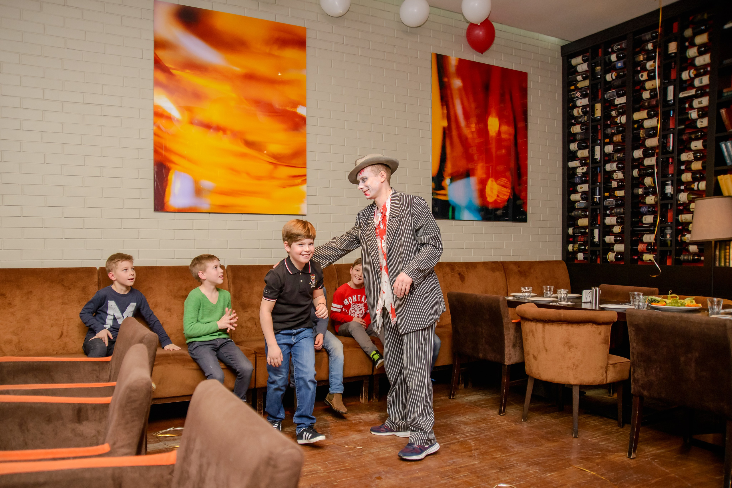 Детский день рождения в ресторане