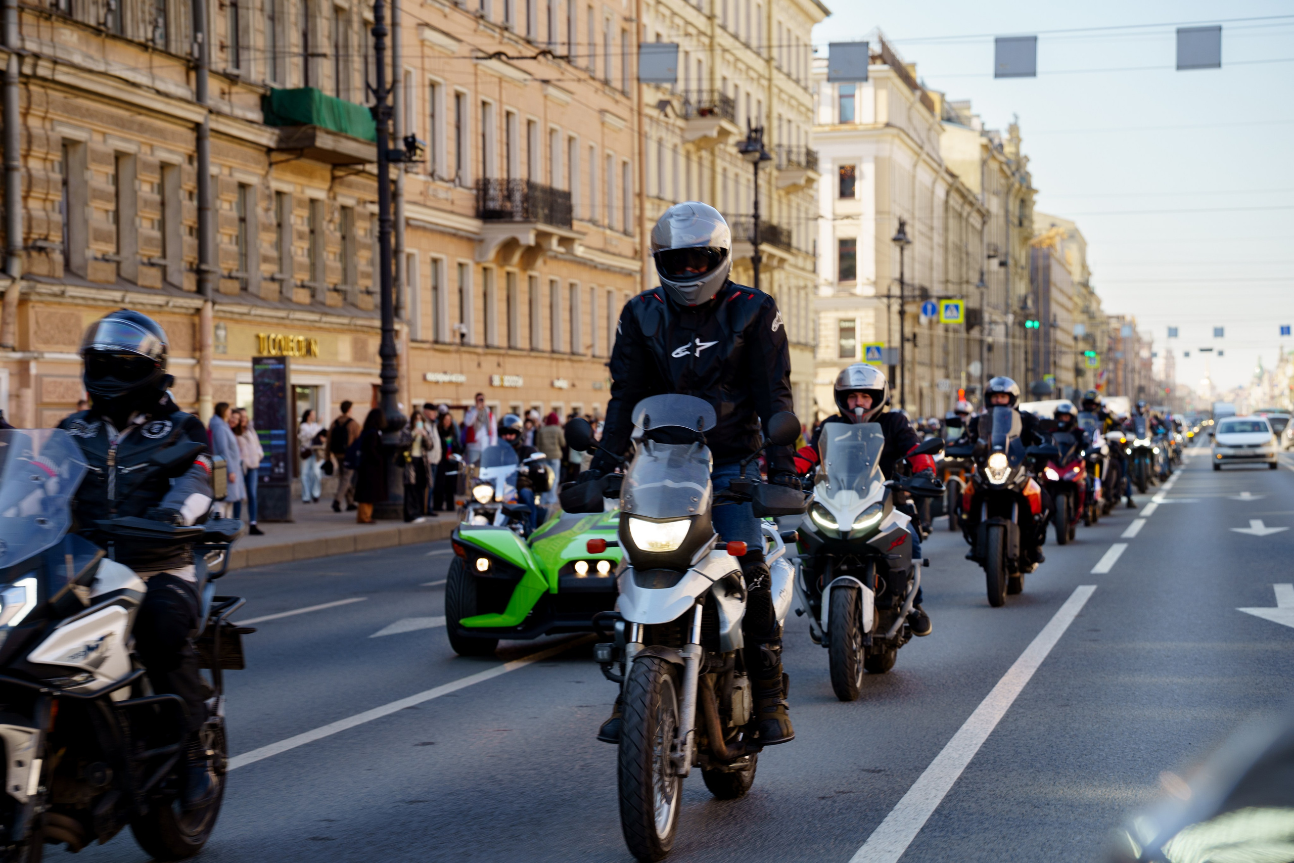 Прохват мотоклуба Norman Riders ч.1. Концертный и репортажный фотограф в Санкт-Петербурге Слава Пахомов