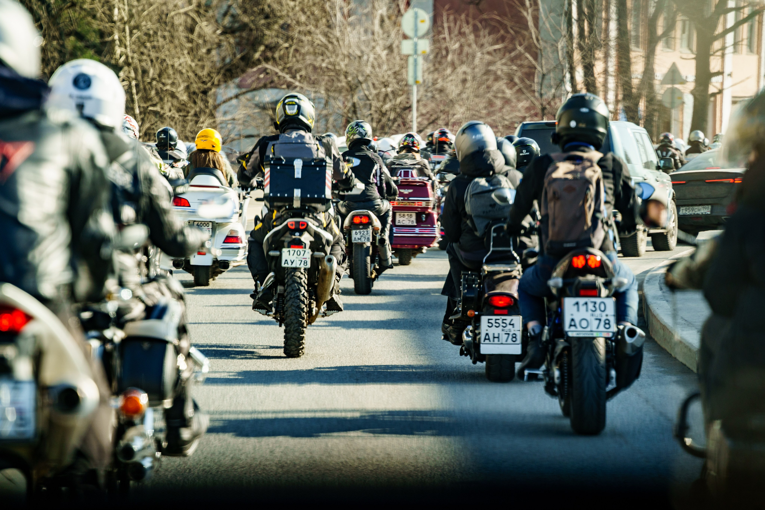 Прохват мотоклуба Norman Riders ч.1. Концертный и репортажный фотограф в Санкт-Петербурге Слава Пахомов