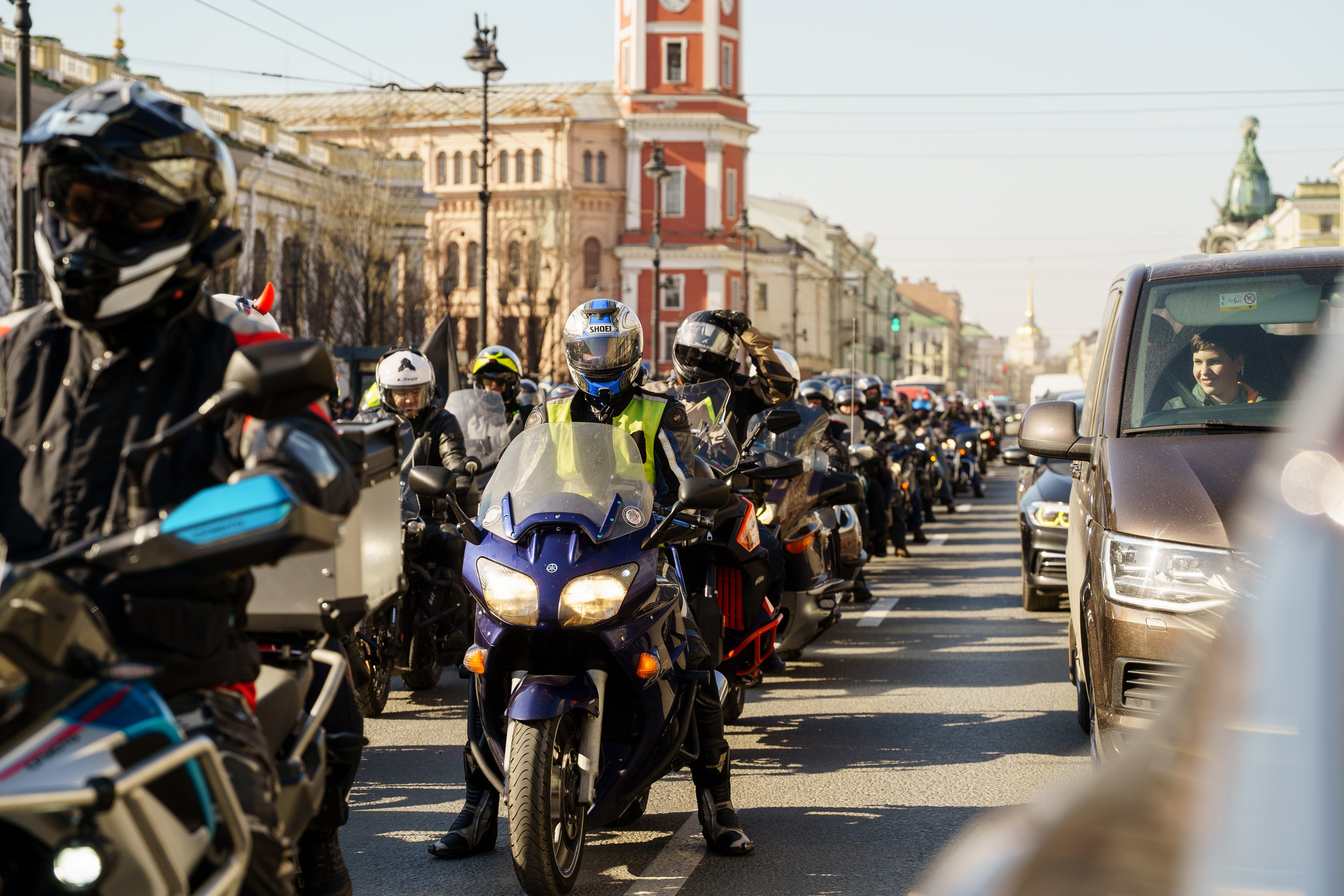 Прохват мотоклуба Norman Riders ч.1. Концертный и репортажный фотограф в Санкт-Петербурге Слава Пахомов