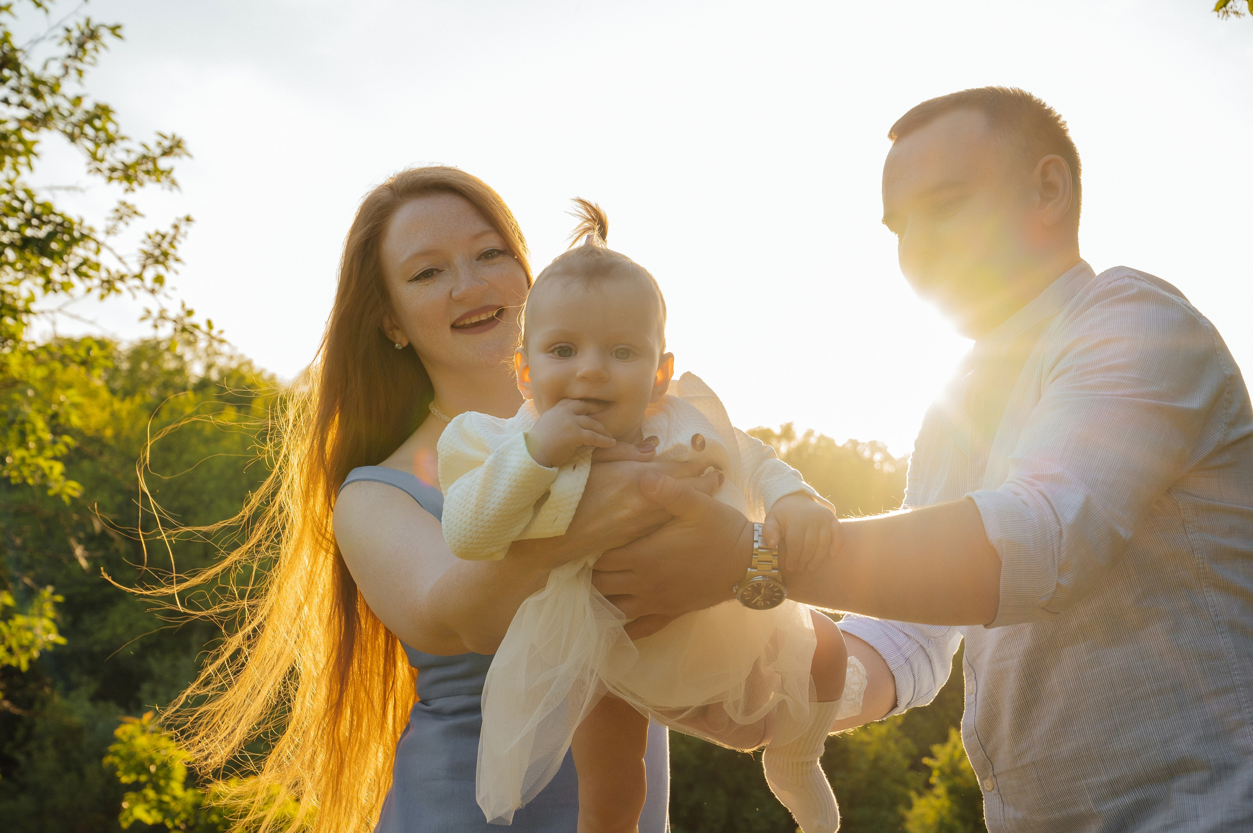 Семья Ливенцевы. Фотограф Мария Строгонова
