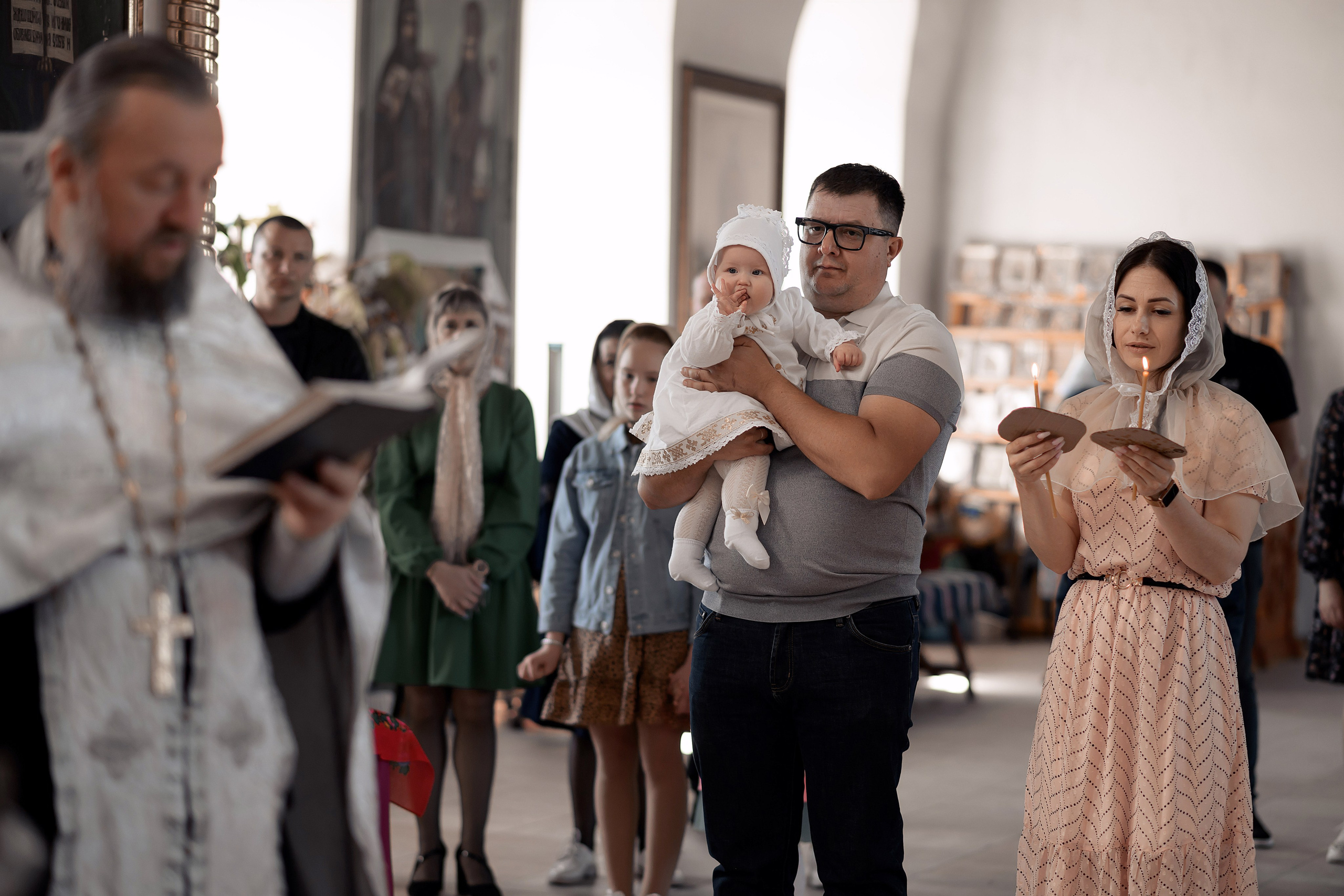 Крещение Екатнрины. Свадебный фотограф Белгород Валуйки Старый Оскол Воронеж