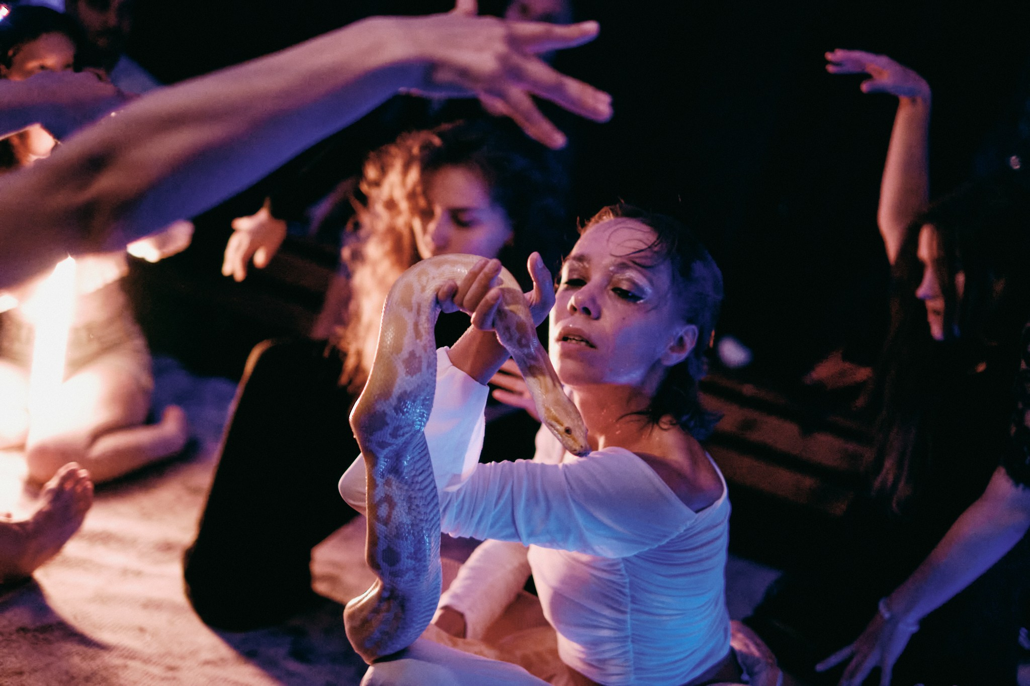 Dance performance Snake | Пространство «Лес». Фотограф Аннё| Москва