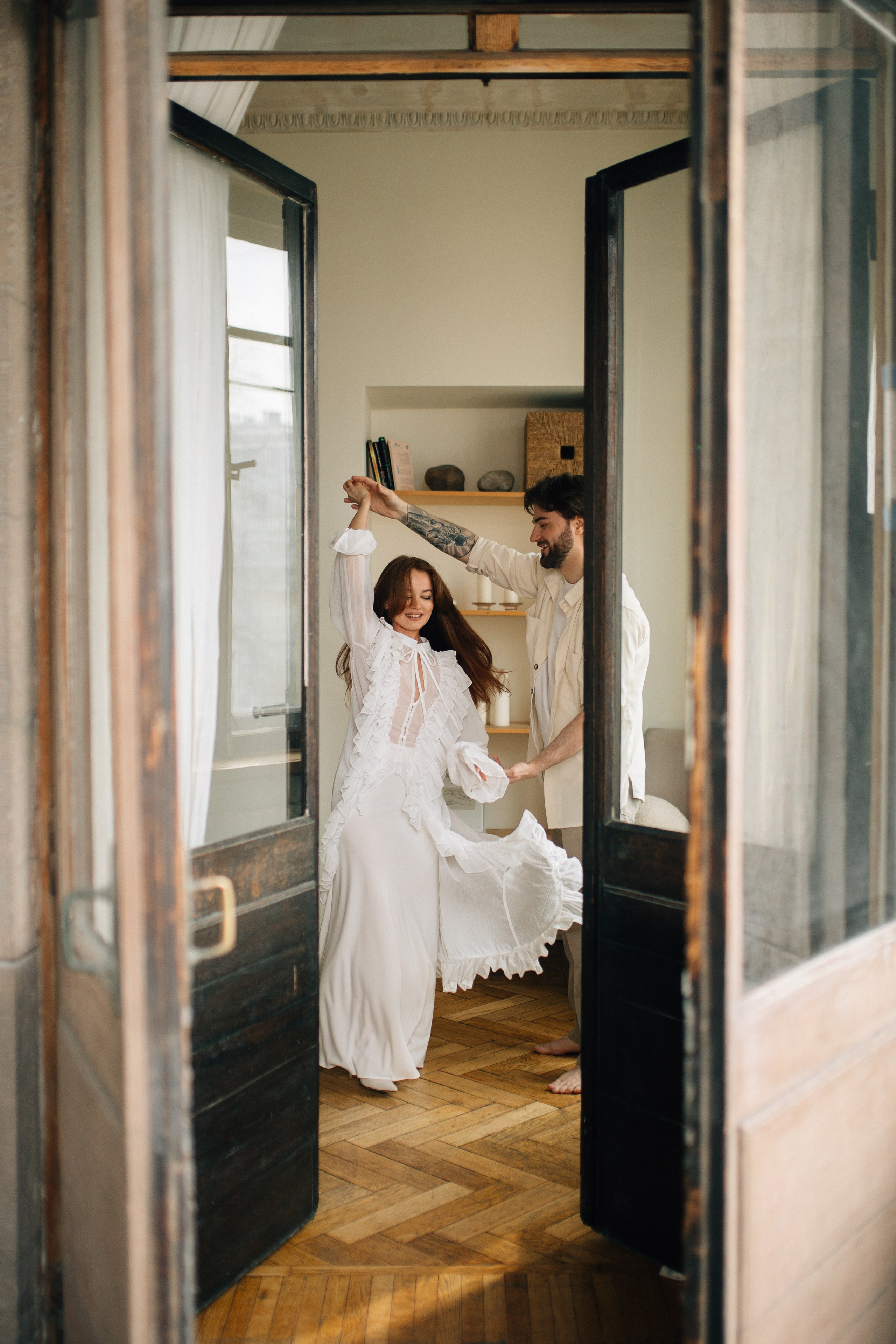 В петербургской квартире. Портретный фотограф в Санкт-Петербурге