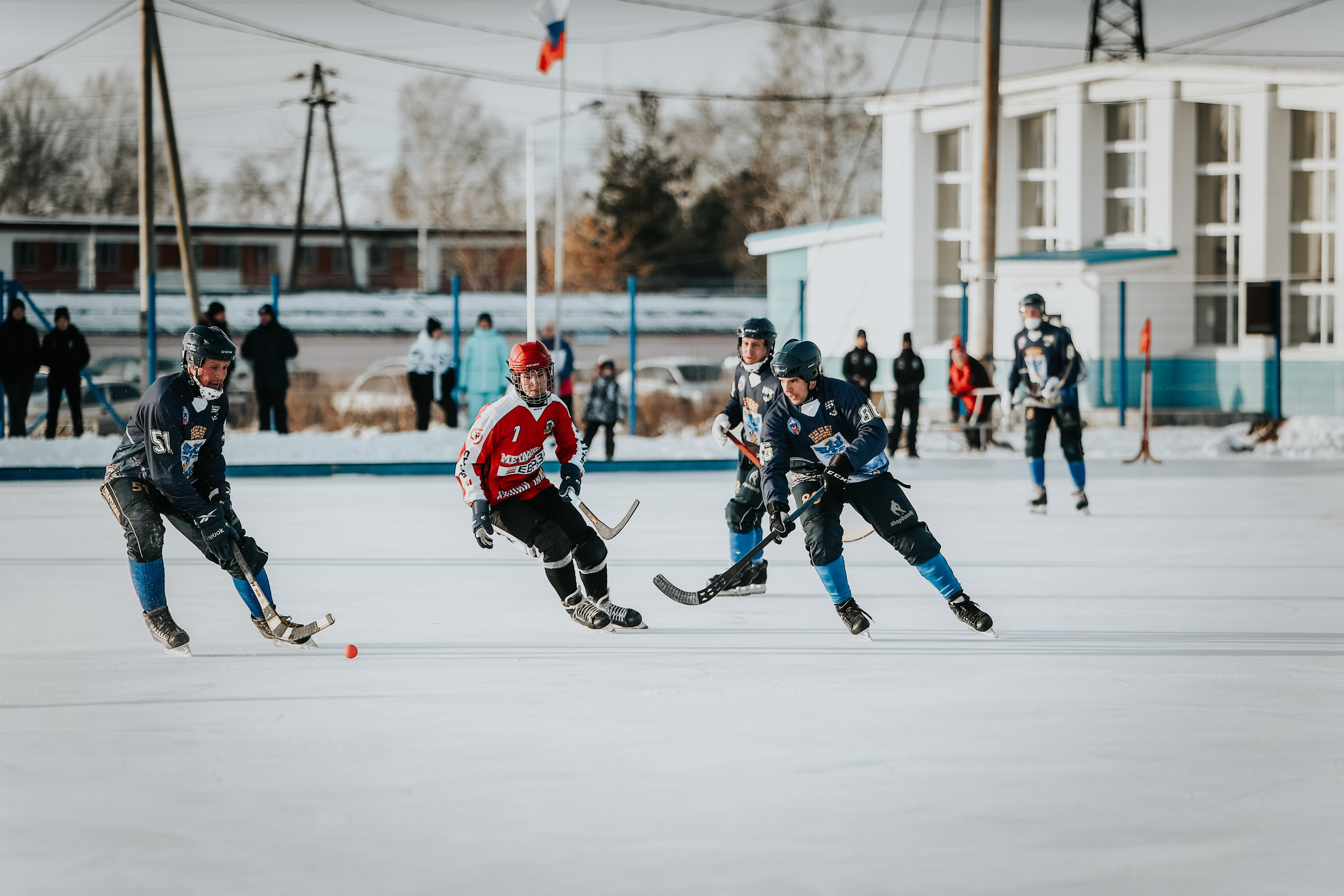 Хоккей с мячом, г. Карпинск. Александра, репортажный и событийный фотограф
