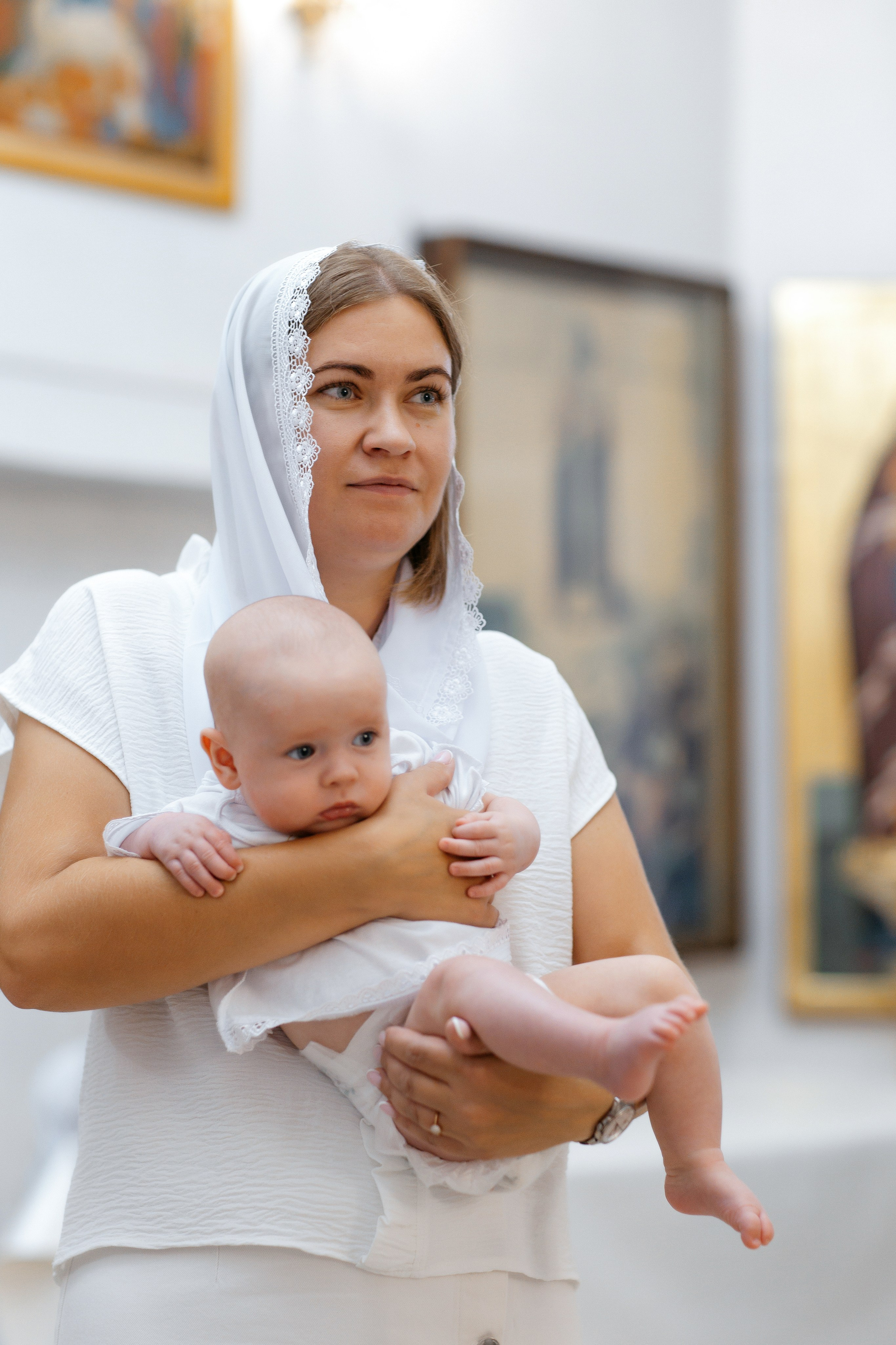 Таинство Крещения Михаила. Свадебный и Семейный Фотограф в Краснодаре