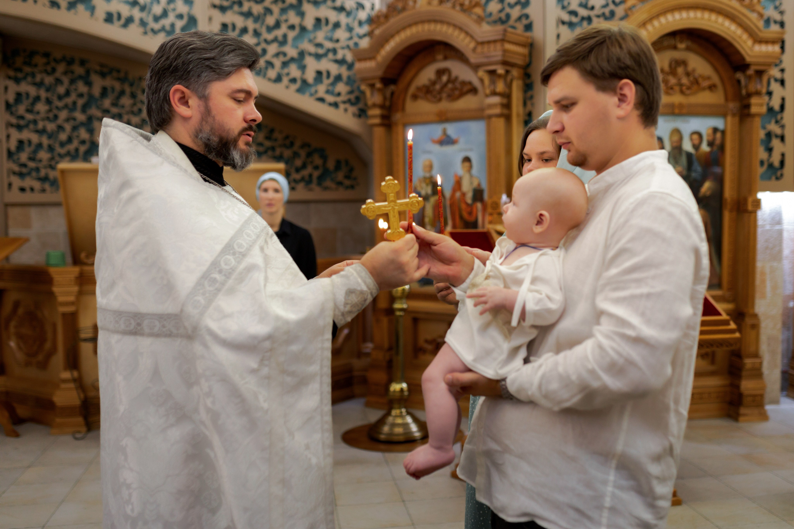 Таинство Крещения Мирона. Свадебный и Семейный Фотограф в Краснодаре