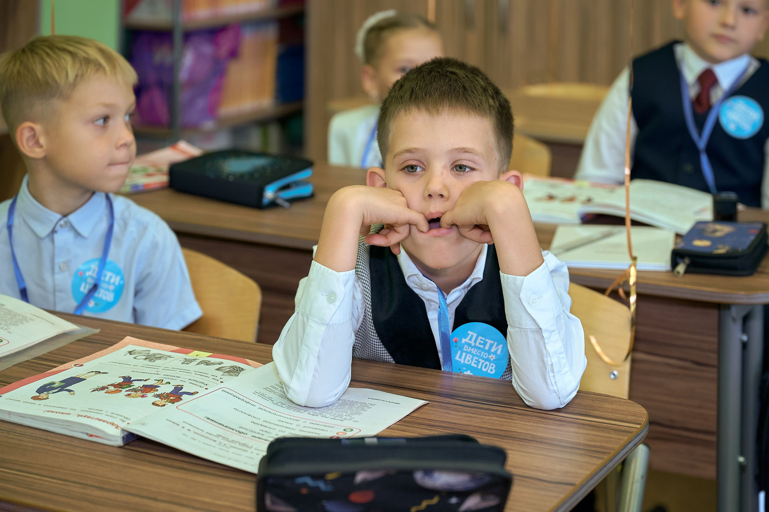 ПЕРВОКЛАШКИ апрелевской школы № 3. Школьный и семейный фотограф, Одинцово