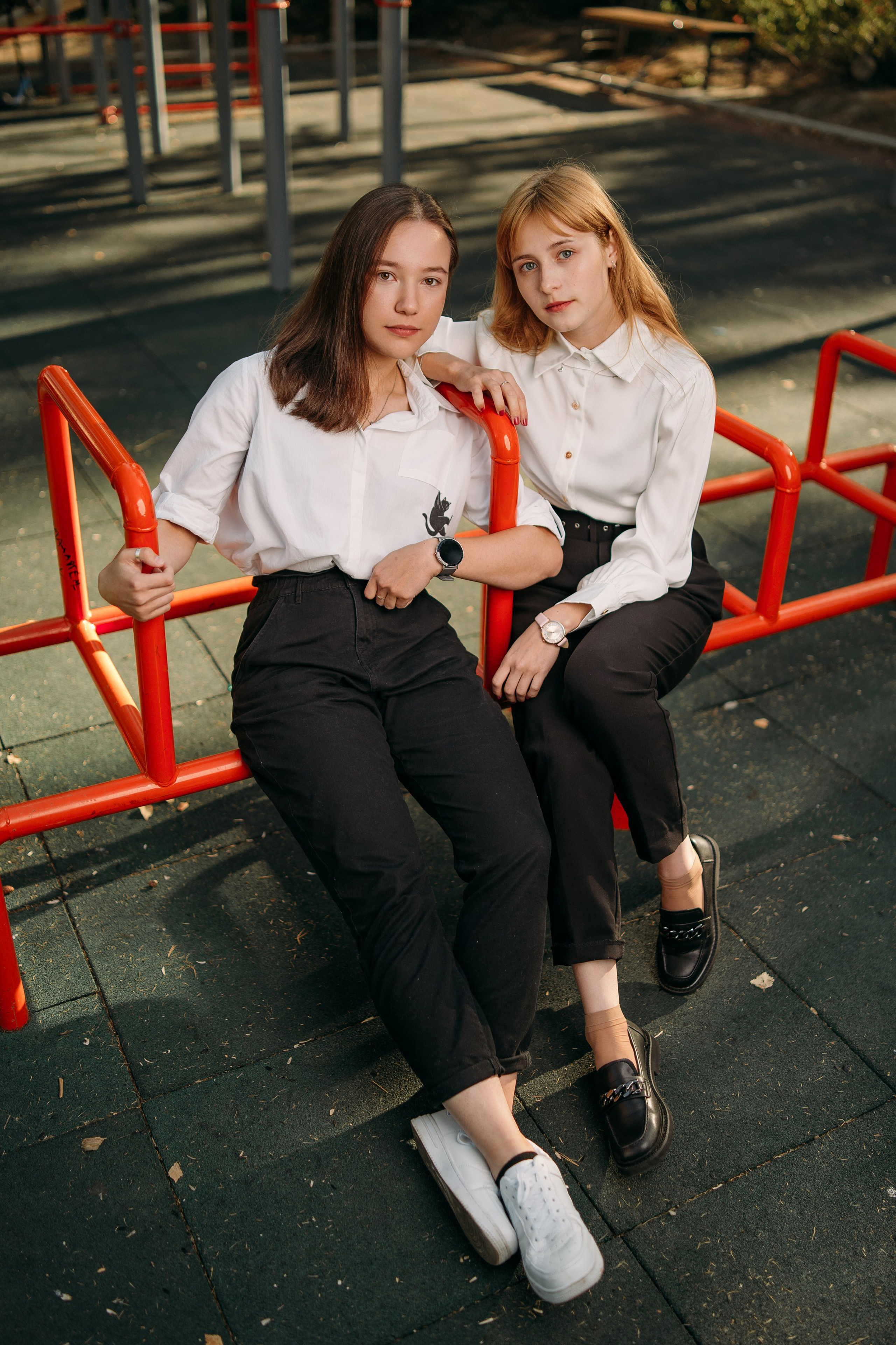 Школьные. Фотограф Булат Ванданов