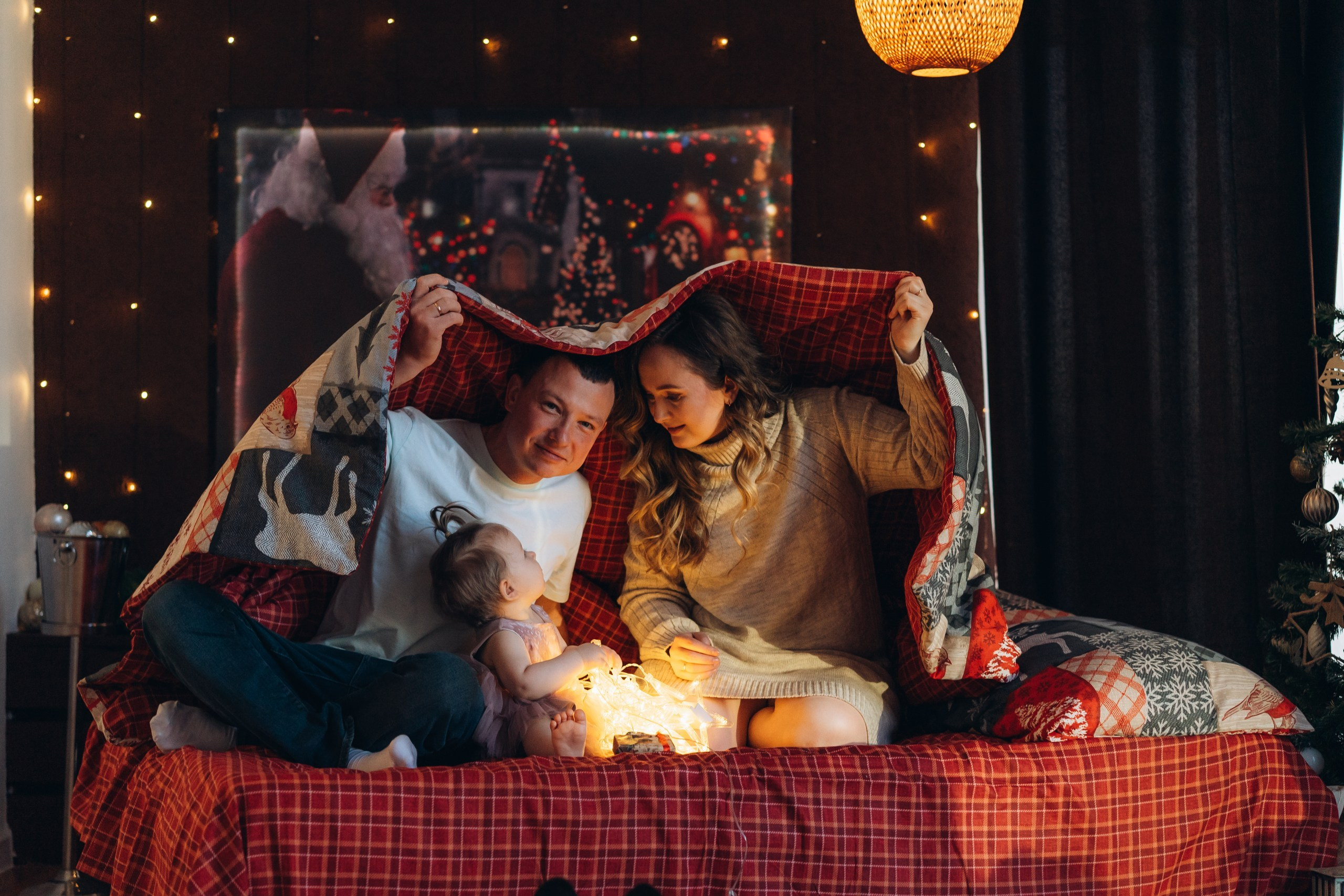 Семейная съемка в студии. Фотограф Екатеринбург Кокшарова Александра