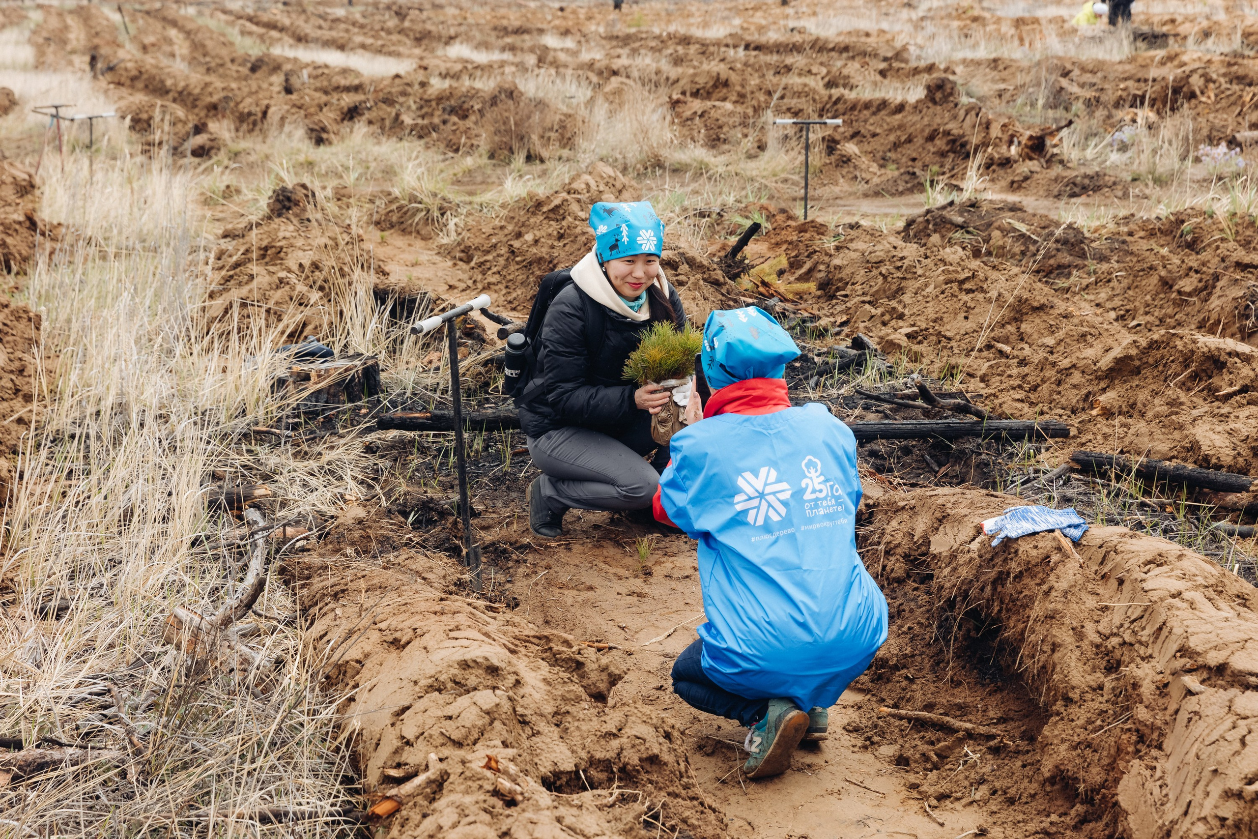 Siberian wellness. Ежегодная акция по посадке деревьев. Свадебный и семейный фотограф в Улан-Удэ