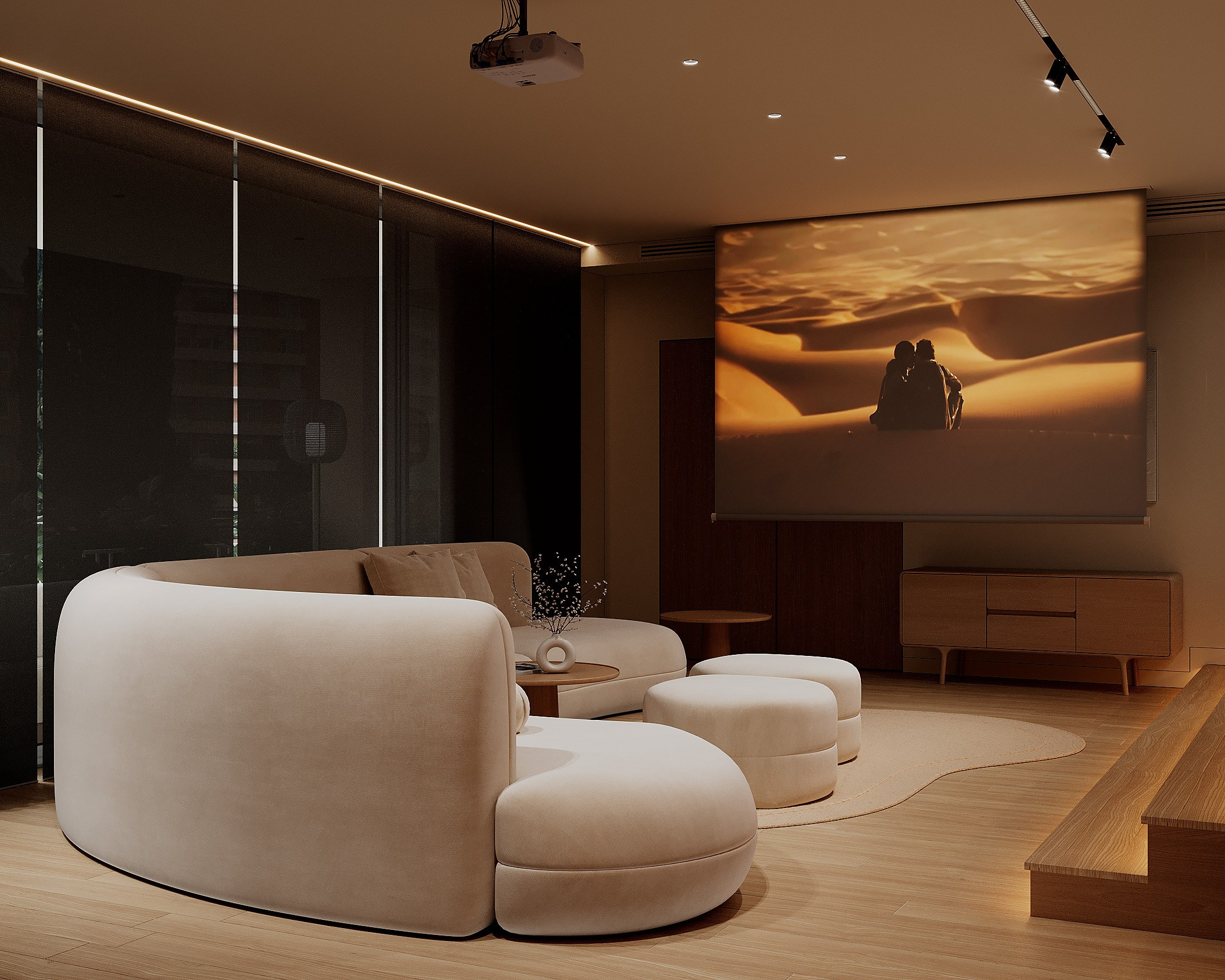 Квартира в Барселоне. Студия 3D визуализации