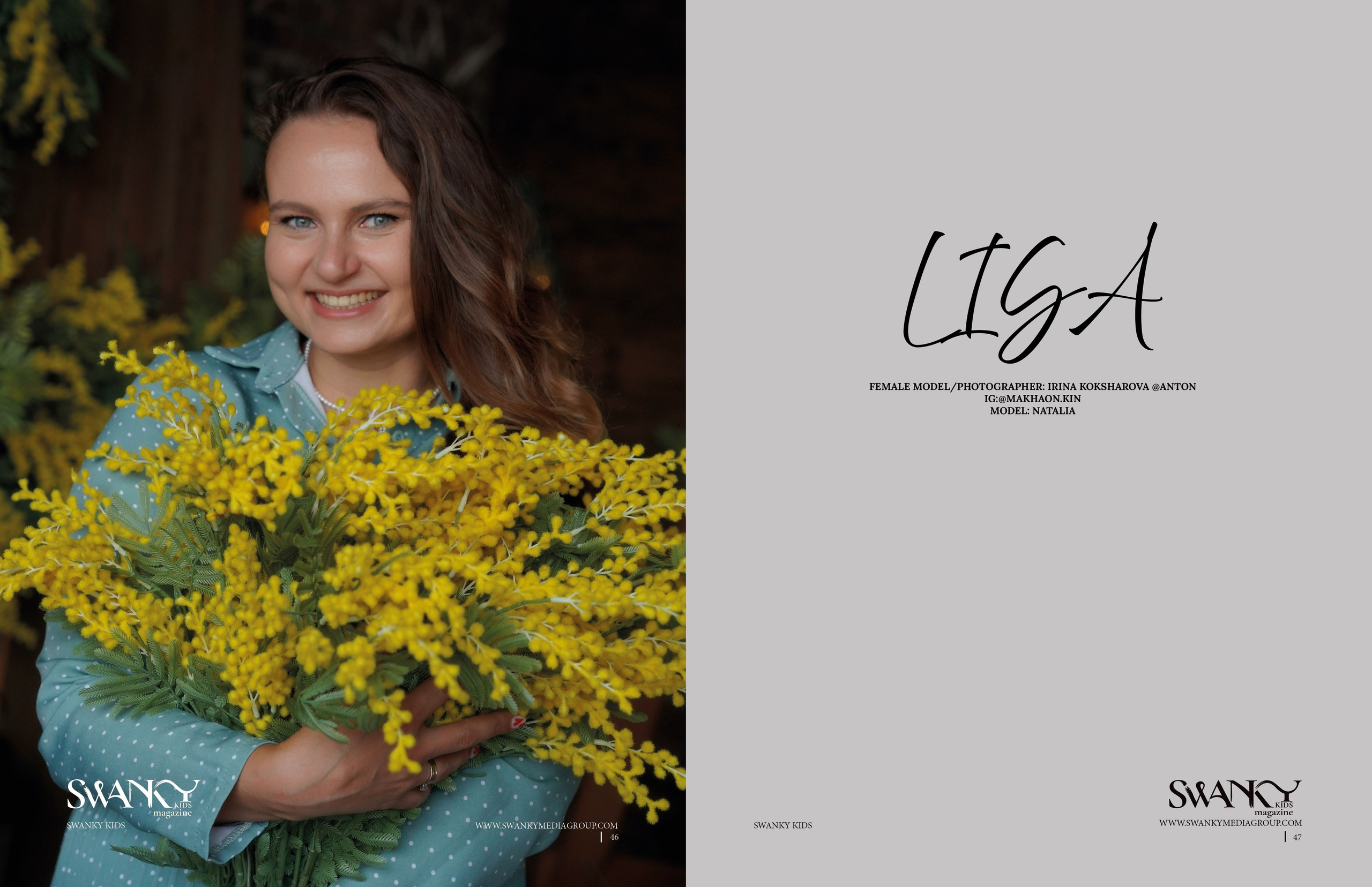 Мои работы опубликованные в зарубежных журналах, элитных и модных. Студийный и портретный фотограф в САНКТ-ПЕТЕРБУРГЕИрина Махаон