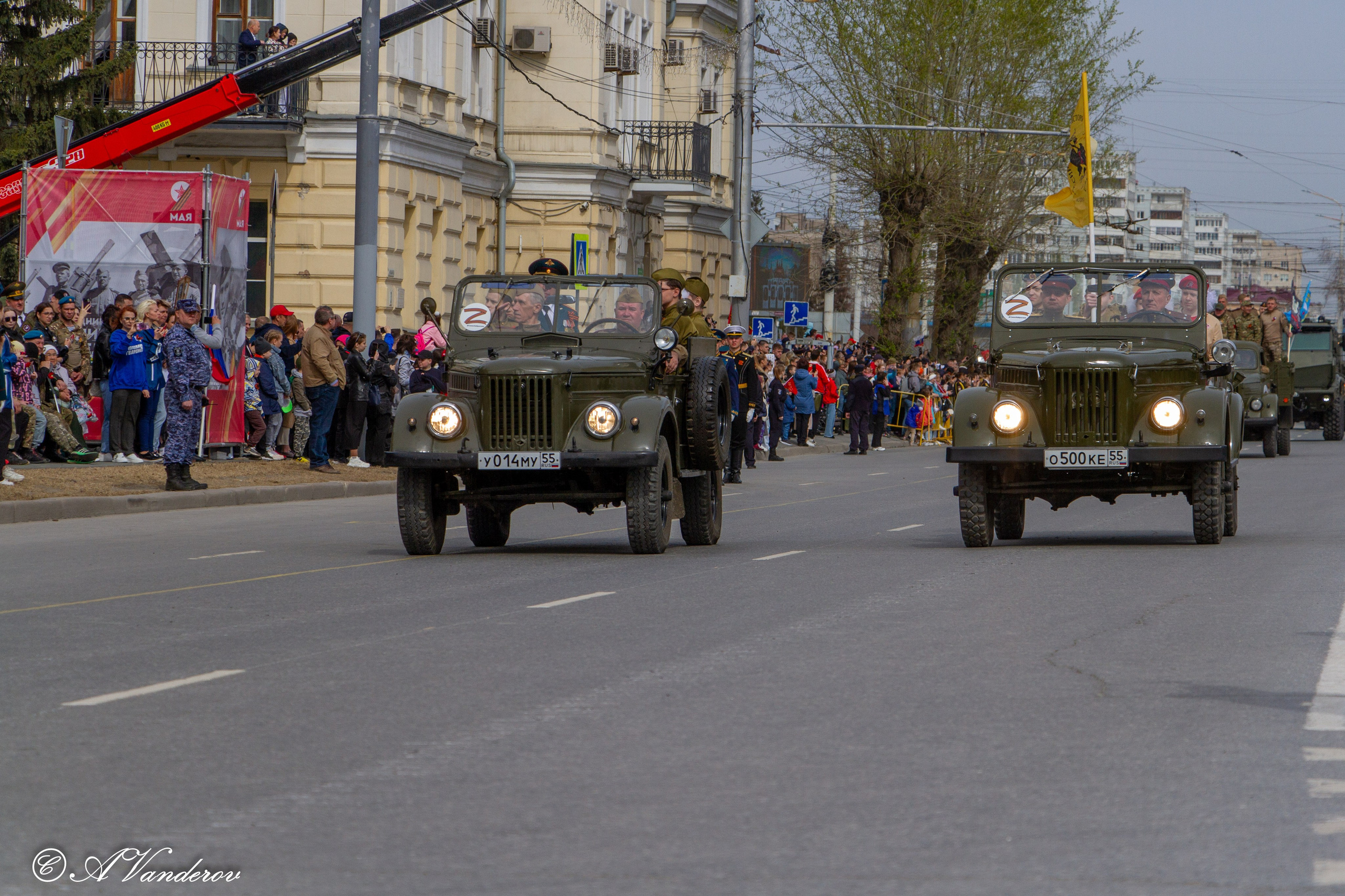 Парад Победы Омск 2024. Фотограф Омск | Александр Вандеров