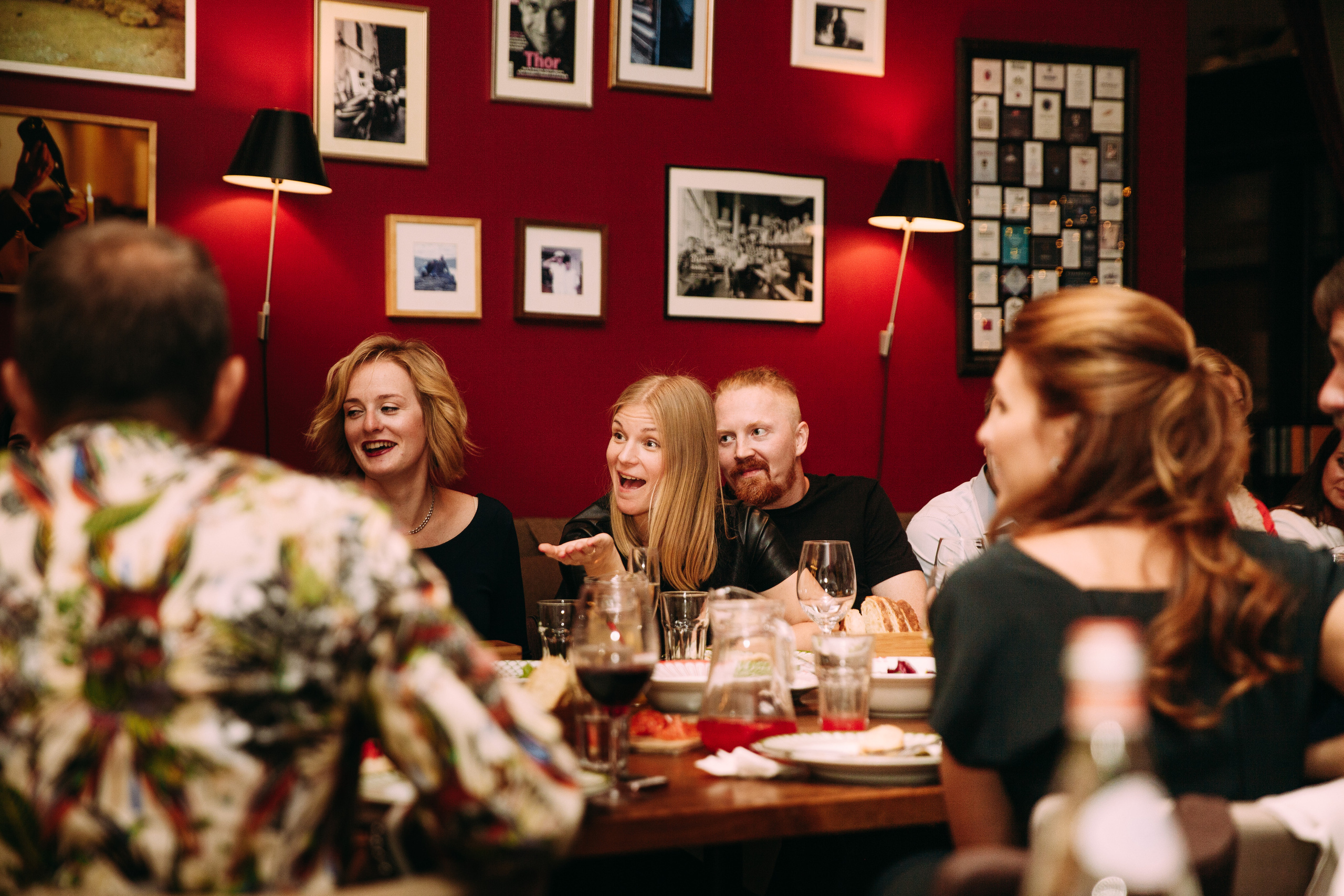 Свадебный банкет. Семейный фотограф, свадебный фотограф, женский портрет в Санкт-Петербу