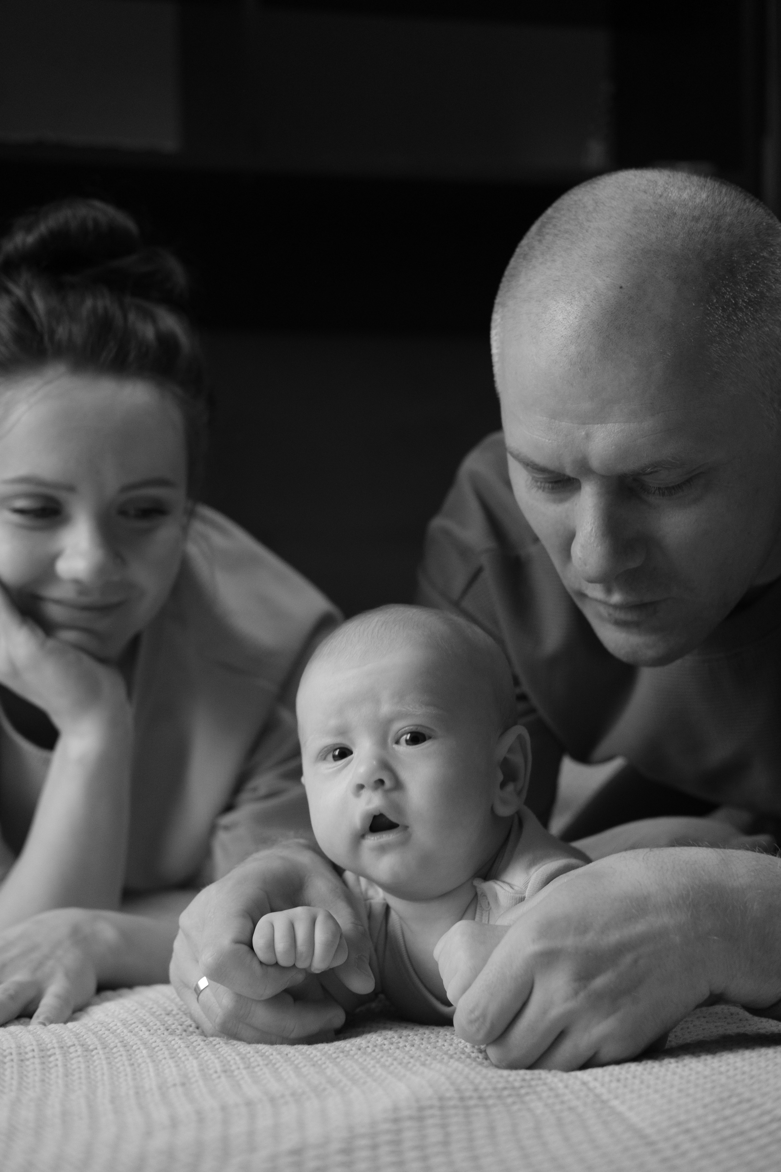 домашняя семейная фотосессия