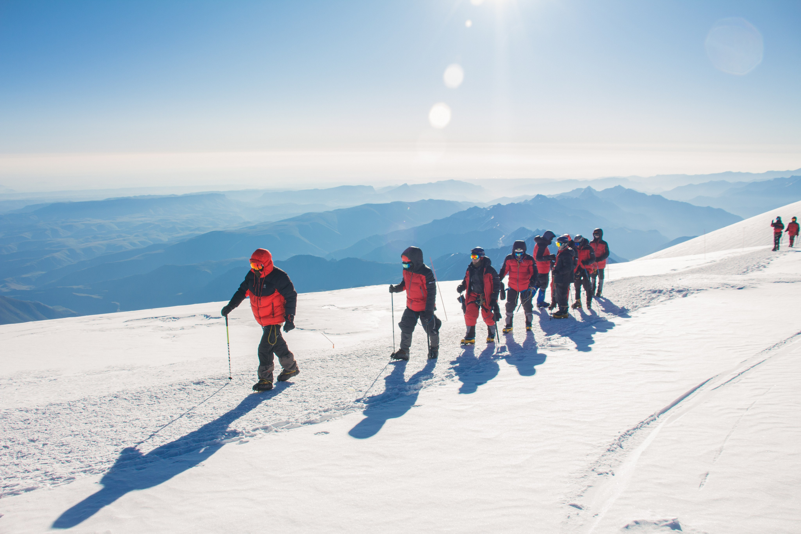 Восхождение на Эльбрус (пример съемки). Фотограф Котий Даниил