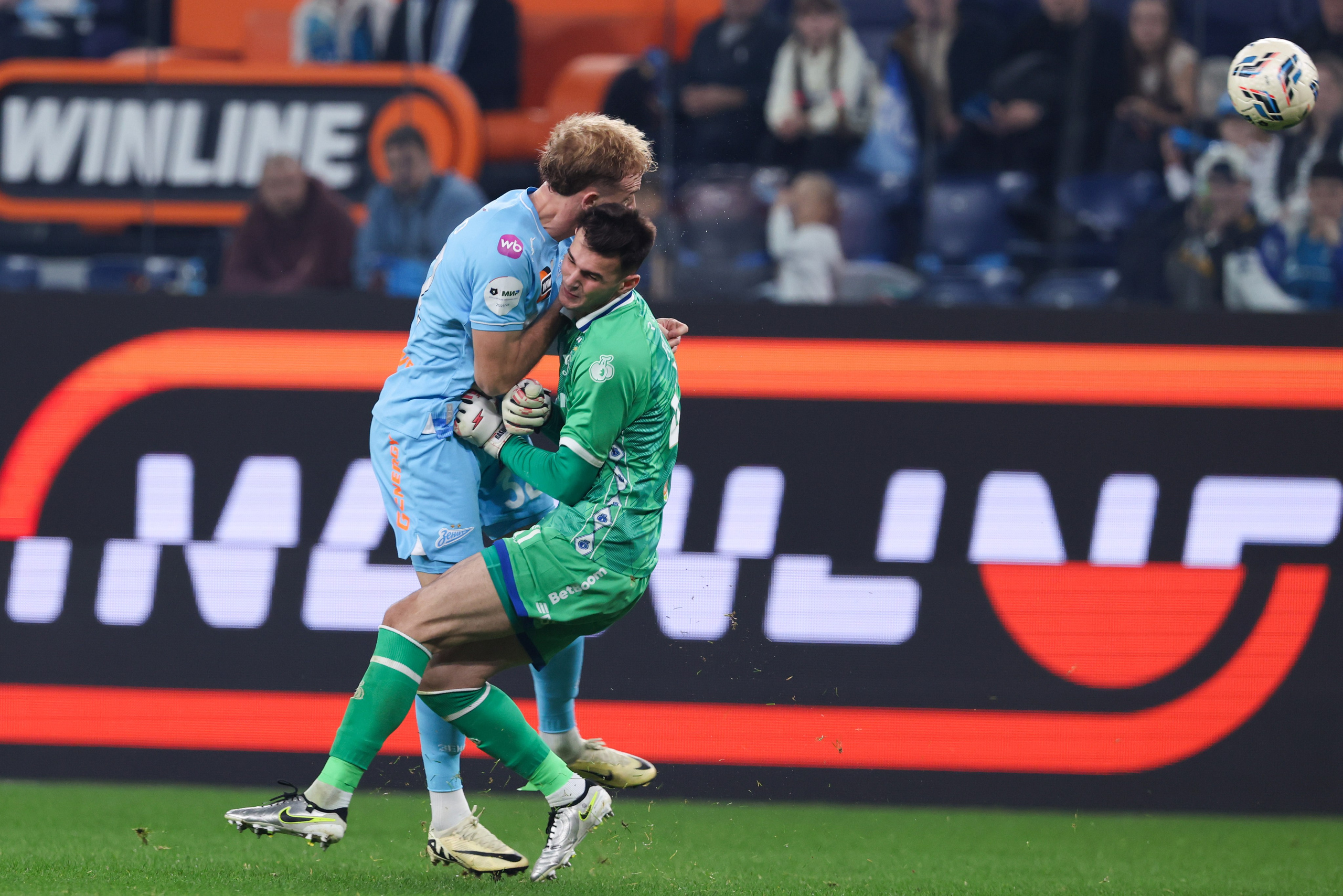 ФК «Зенит» — ФК «Динамо» Москва 26.10.2025. Спортивный и репортажный фотограф Антон Тереханов