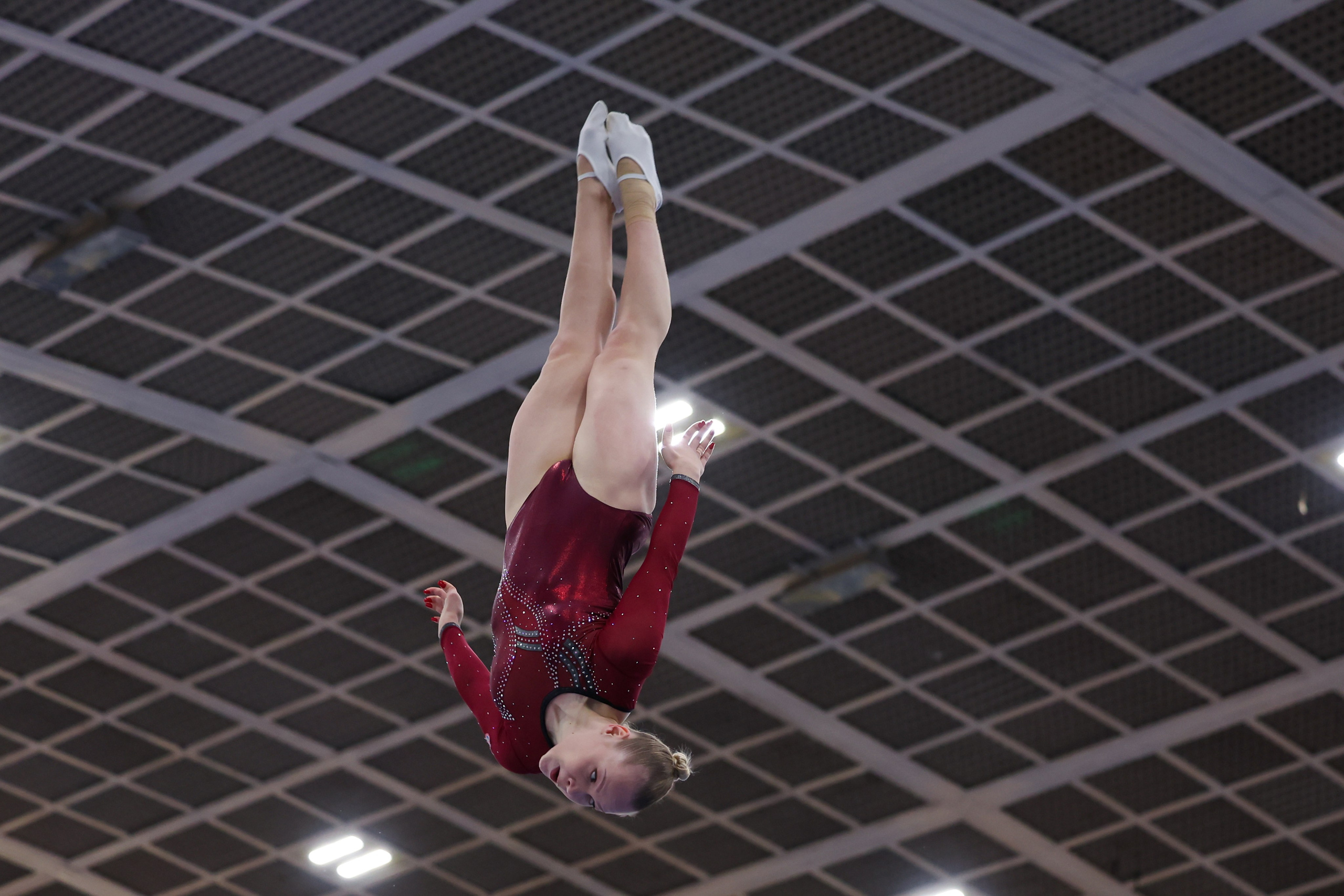 Командный чемпионат России по прыжкам на батуте 20-23.09.2024 года. Спортивный и репортажный фотограф Антон Тереханов