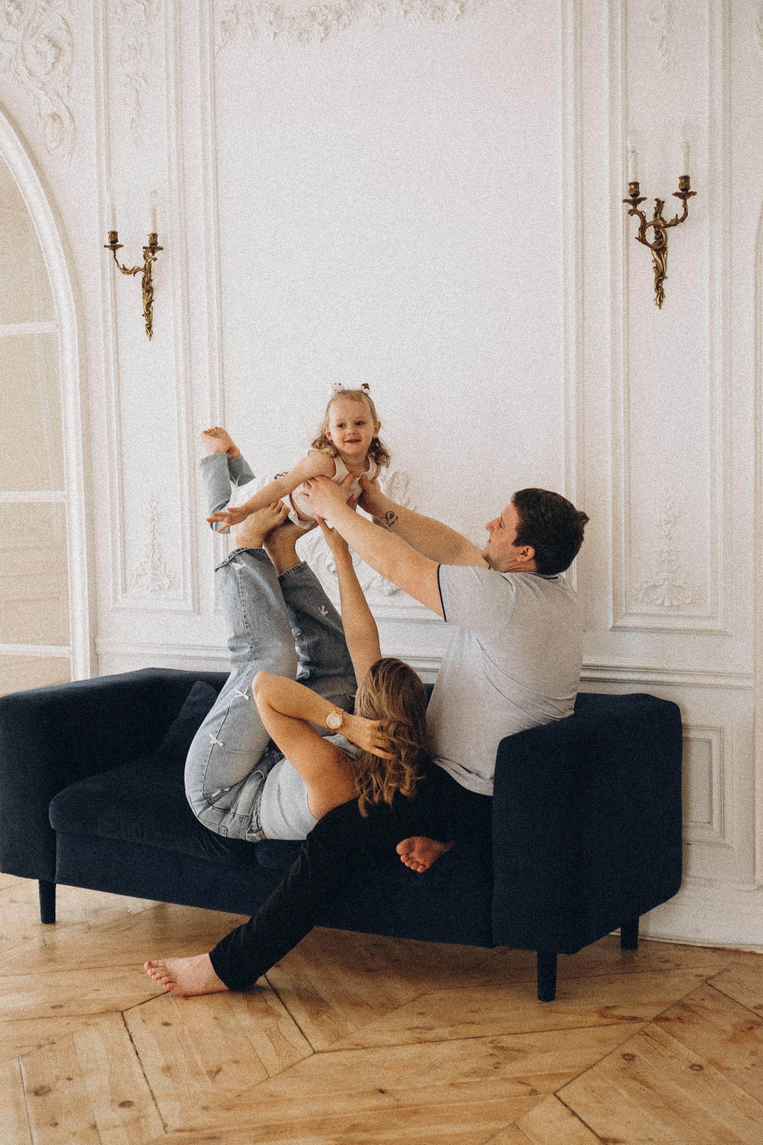 Семейная история в студии. Профессиональный фотограф, Санкт-Петербург — Виктория Богомолова