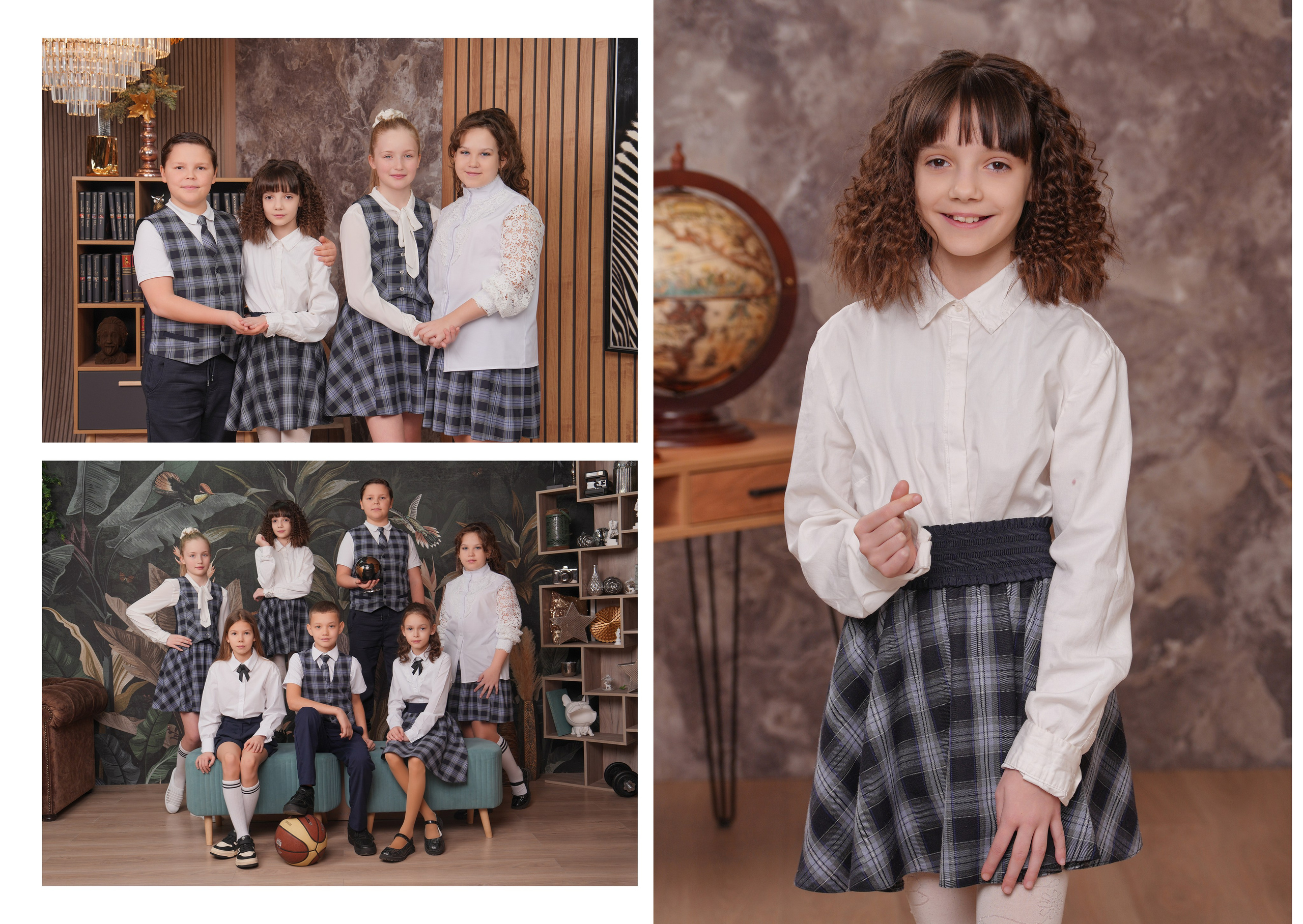 ШКОЛА 50 — 4 «В» класс. Красивый выпускной альбом в Краснодаре