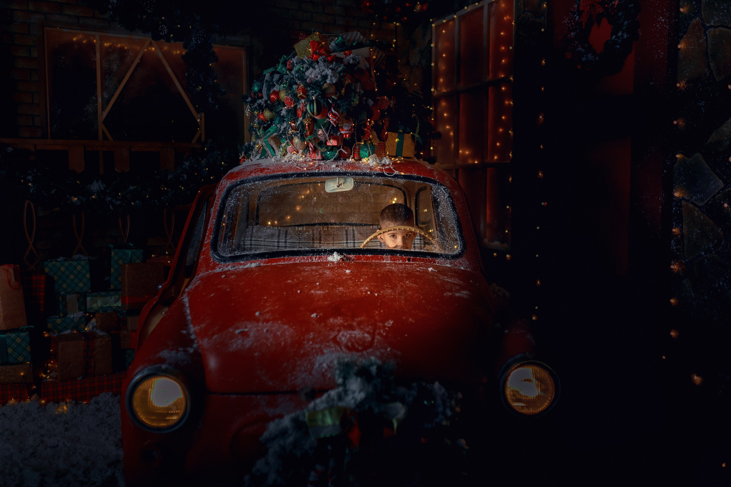 Сказка в студии. Семейный фотограф в Новосибирске Екатерина Сафронова