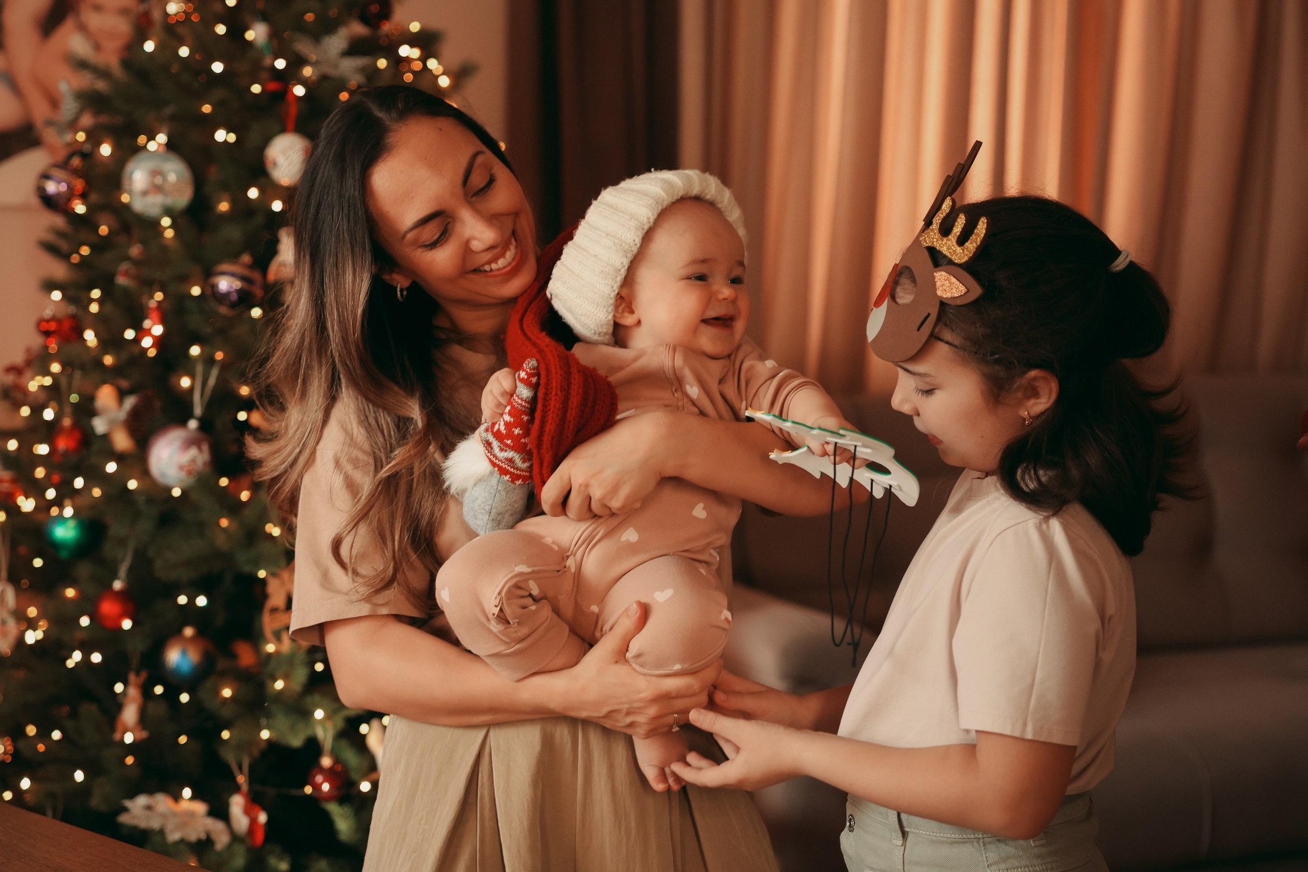 Новогоднее печенье всей семьей. Ваш семейный newborn и lifestyle фотограф в СПБ Наталья Журавлева