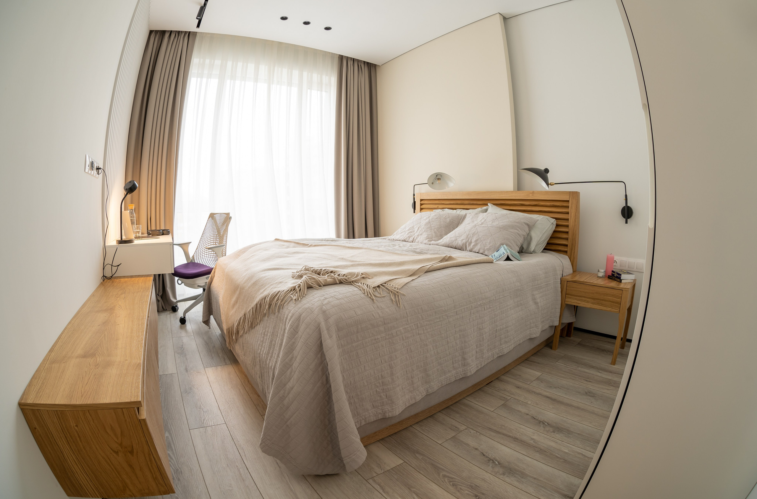 Алматы, Bureau2×2 — реализованный дизайн-проект квартиры, ноябрь 2022. Интерьерный фотограф Алматы