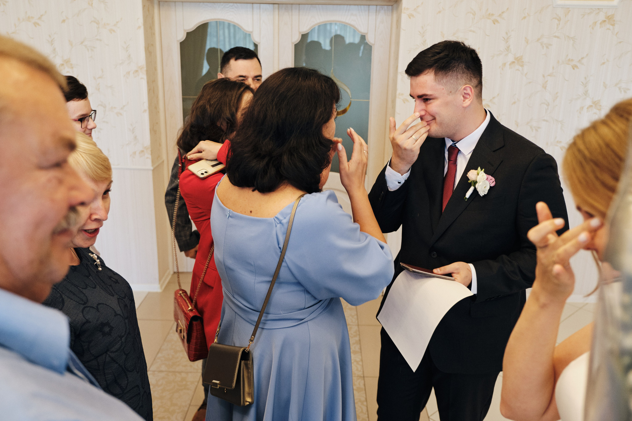 Съемка во дворце бракосочетания в Санкт-Петербурге