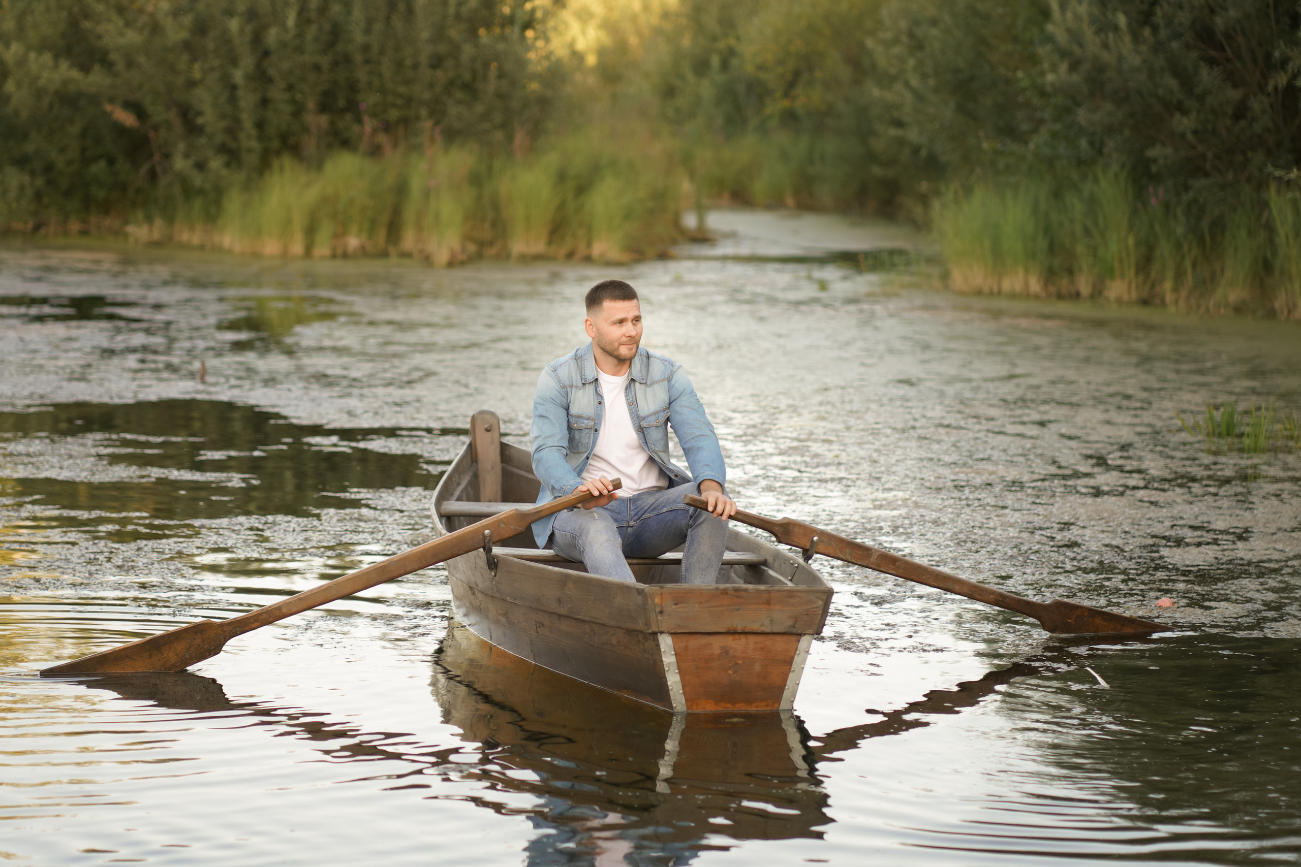 Мы на лодочке катались…. Фотограф Татьяна Митрофанова