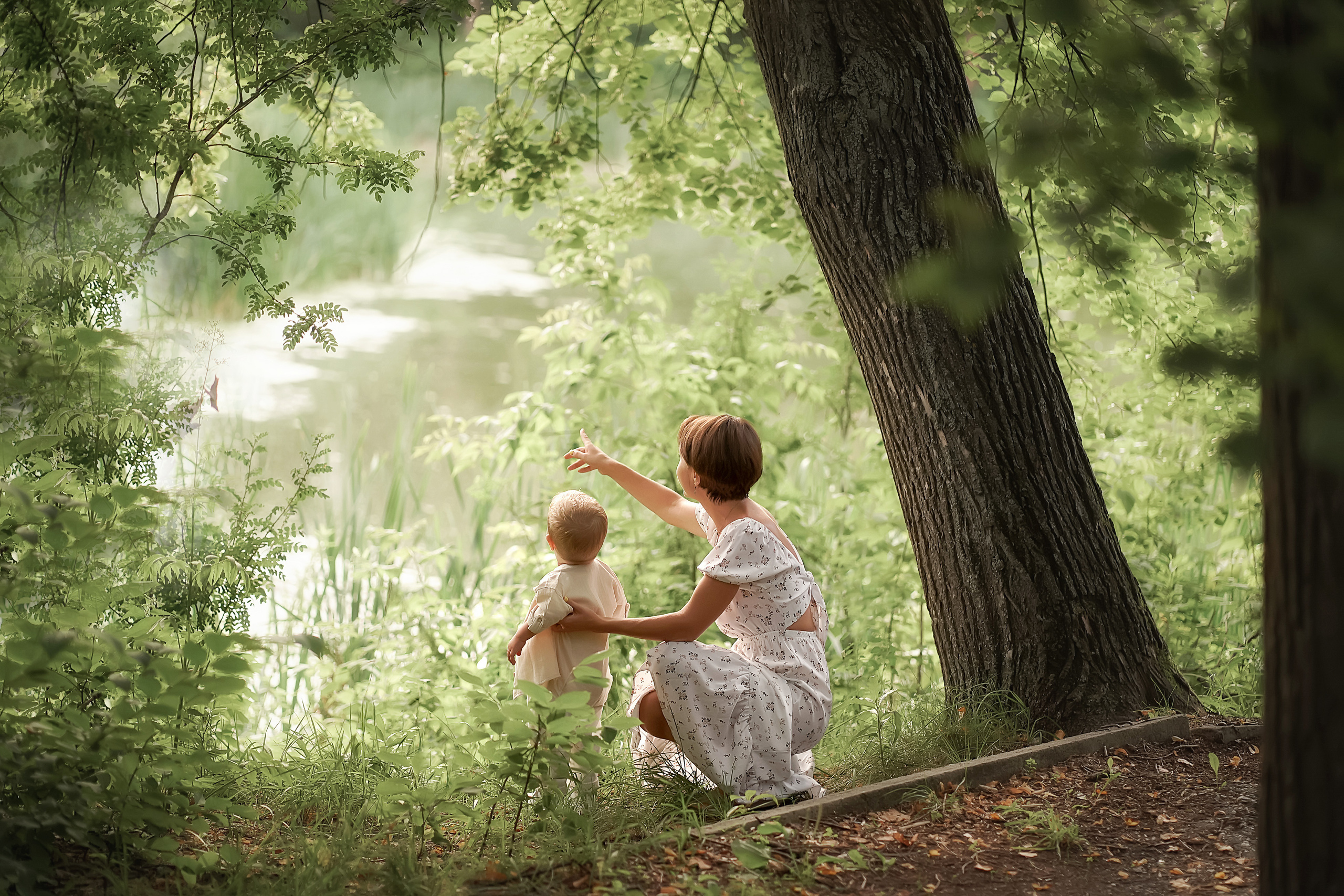 Прогулка на озере. Фотограф Татьяна Митрофанова