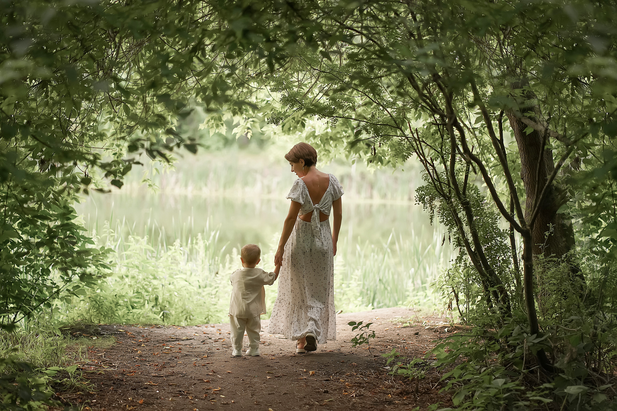 Прогулка на озере. Фотограф Татьяна Митрофанова