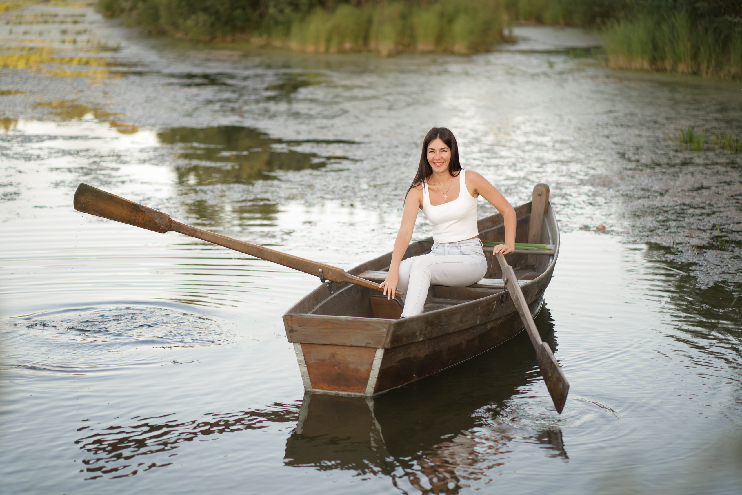 Мы на лодочке катались…. Фотограф Татьяна Митрофанова