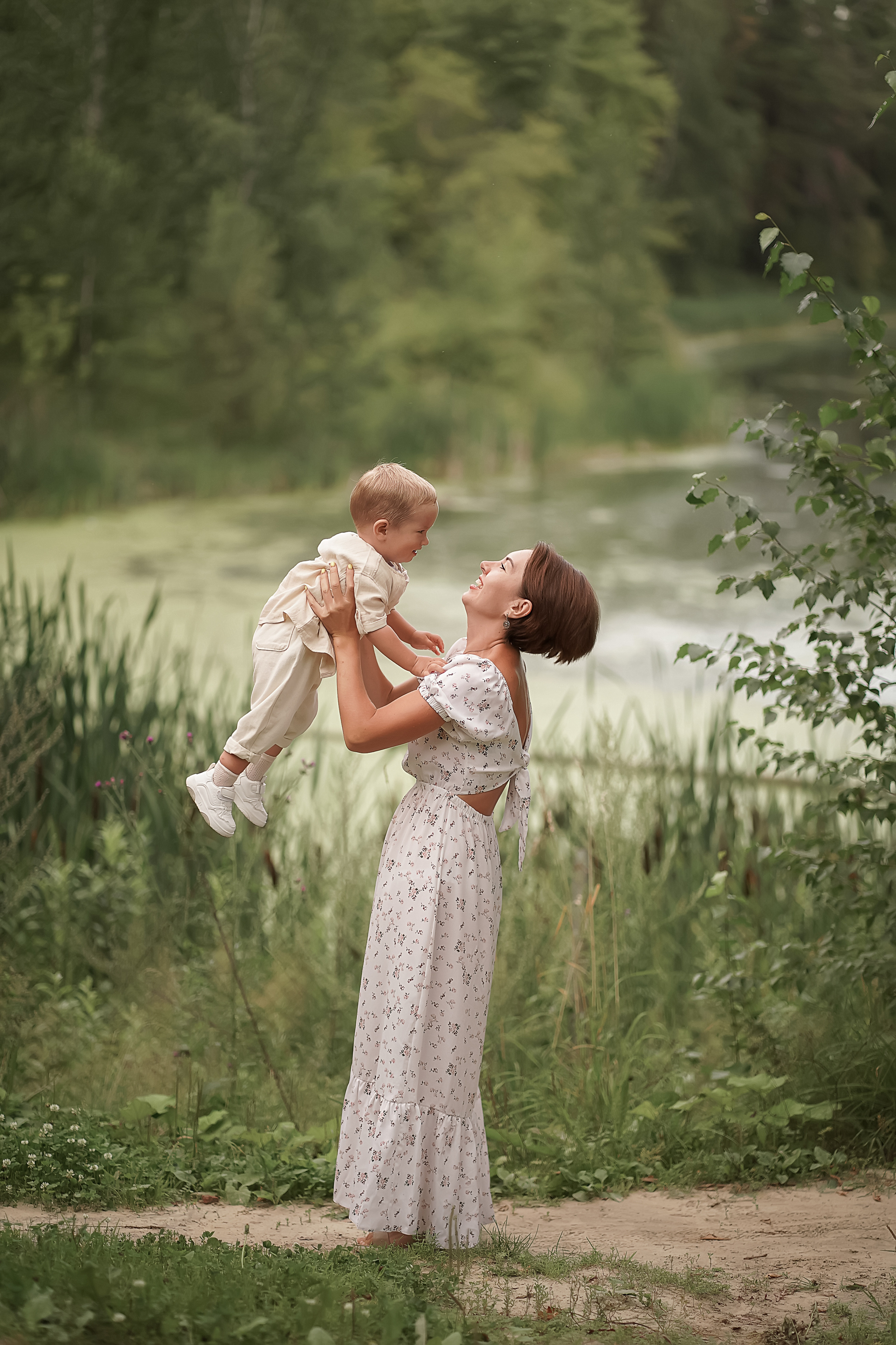 Прогулка на озере. Фотограф Татьяна Митрофанова