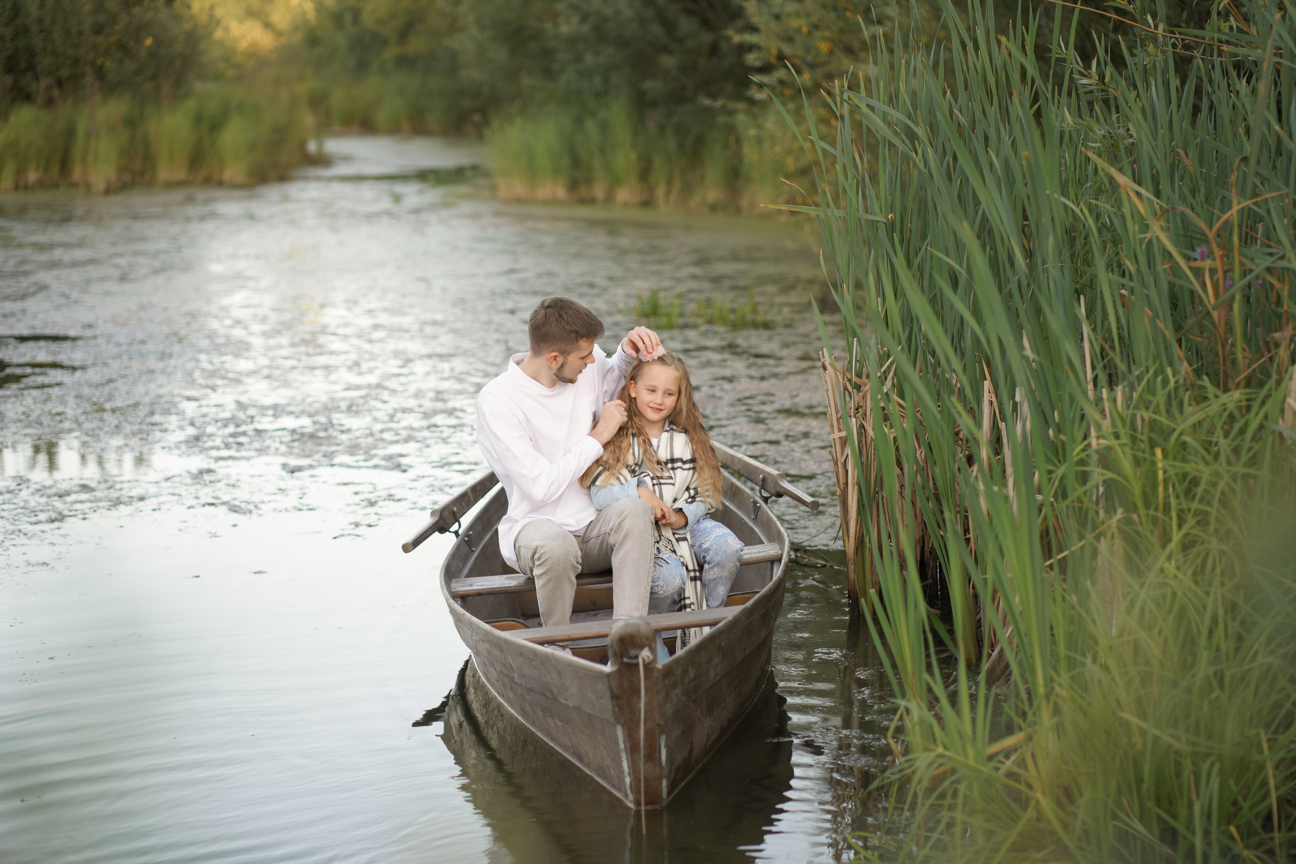Мы на лодочке катались…. Фотограф Татьяна Митрофанова