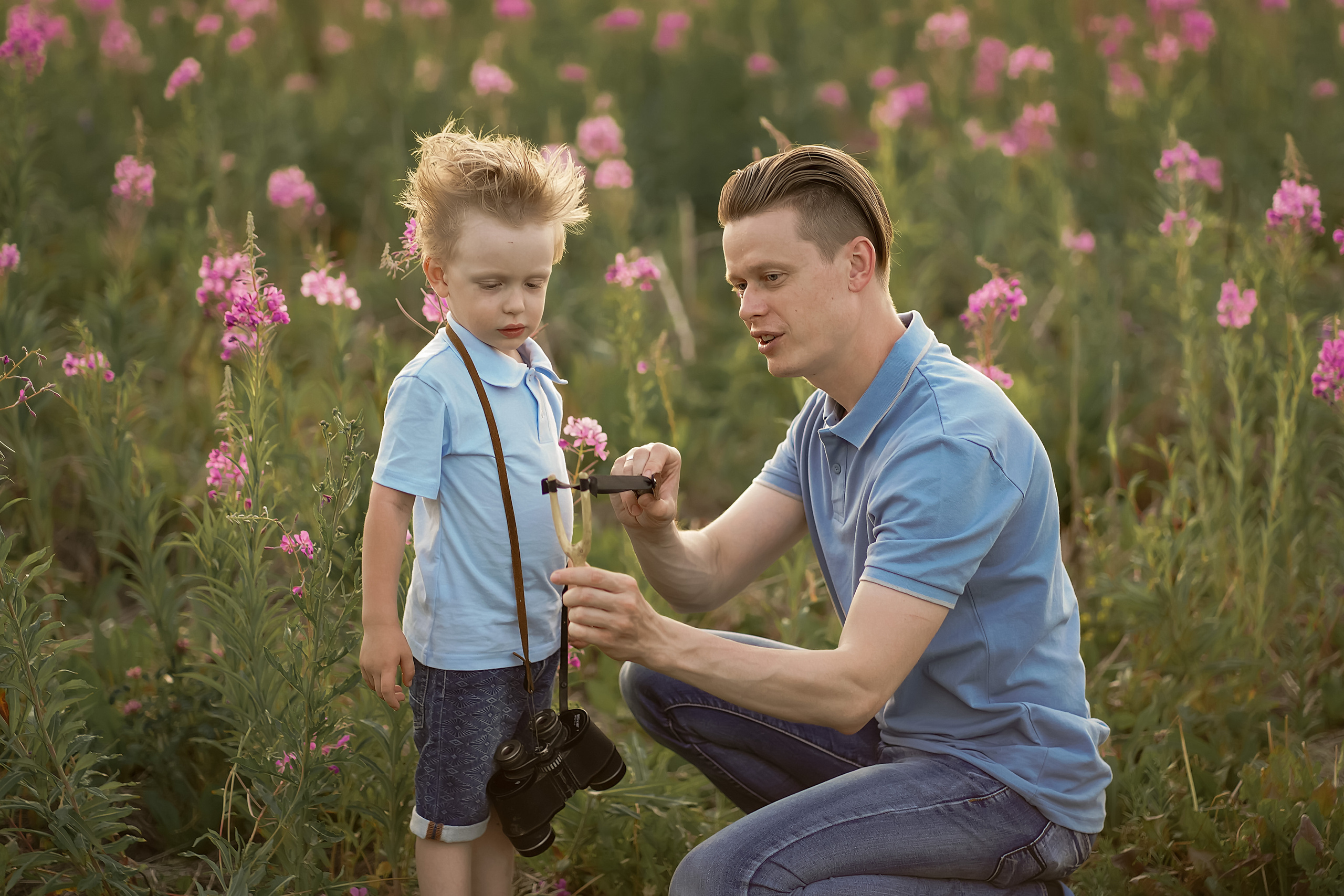 В поле Иван-чая. Фотограф Татьяна Митрофанова