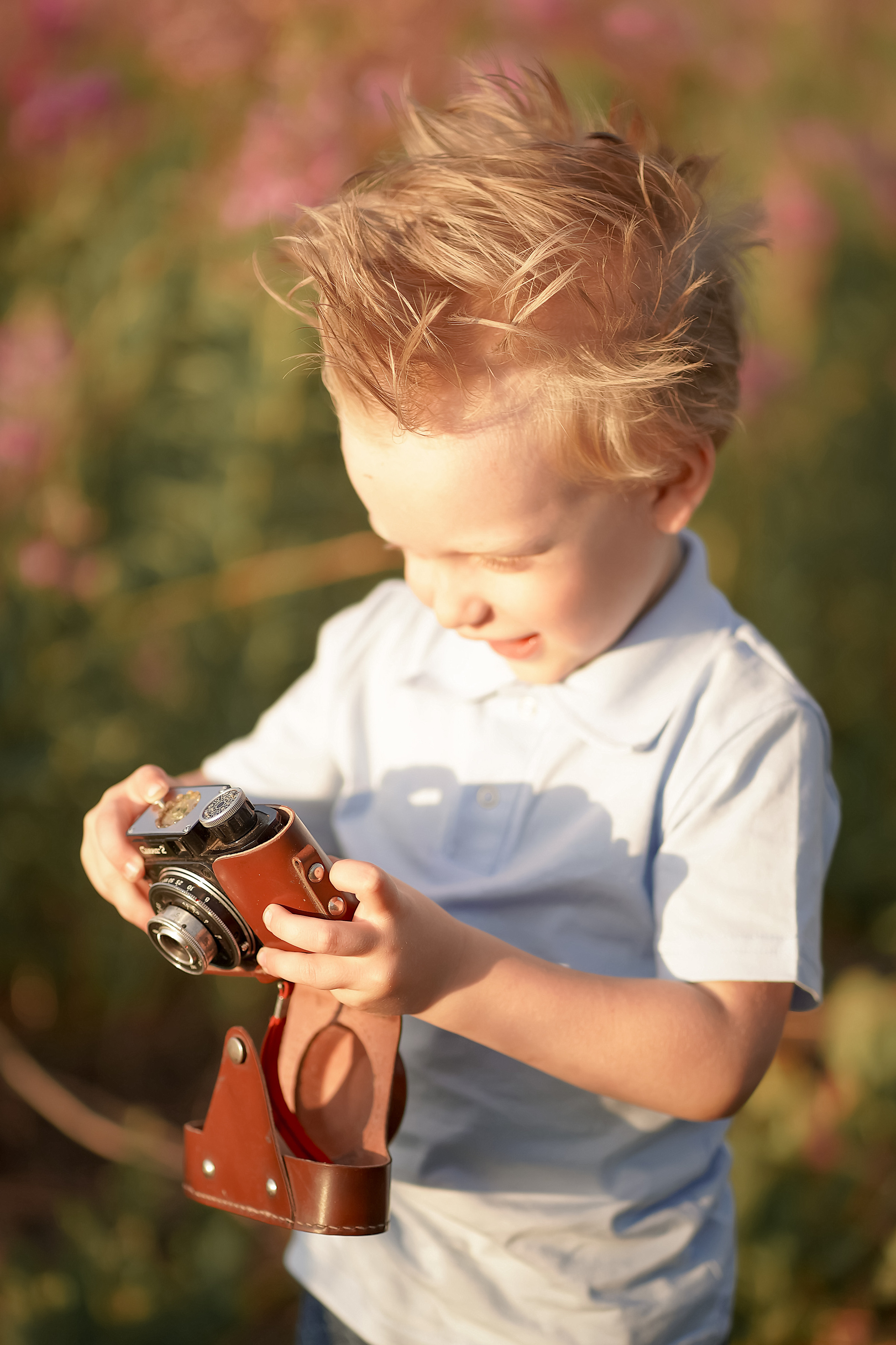 В поле Иван-чая. Фотограф Татьяна Митрофанова