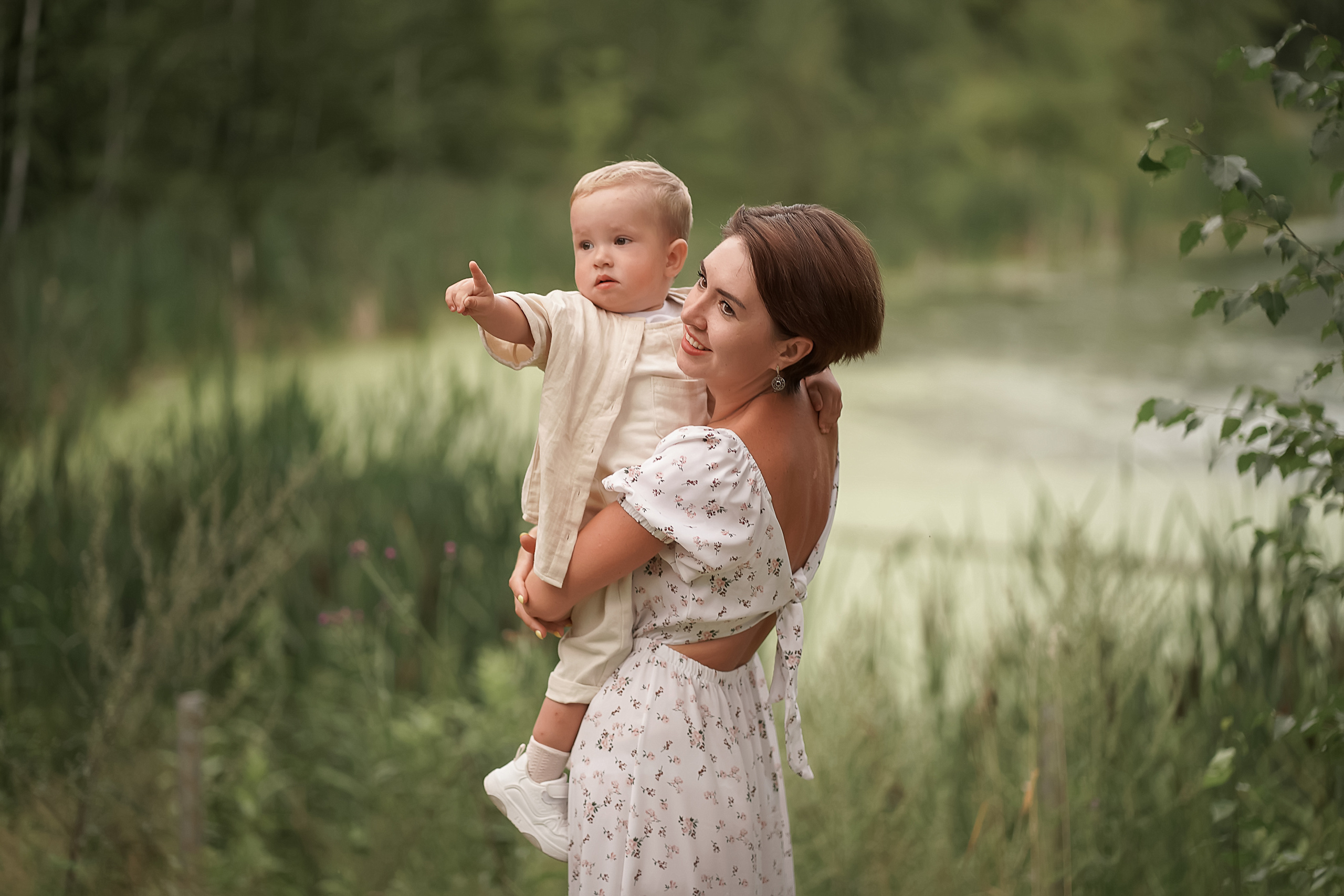 Прогулка на озере. Фотограф Татьяна Митрофанова